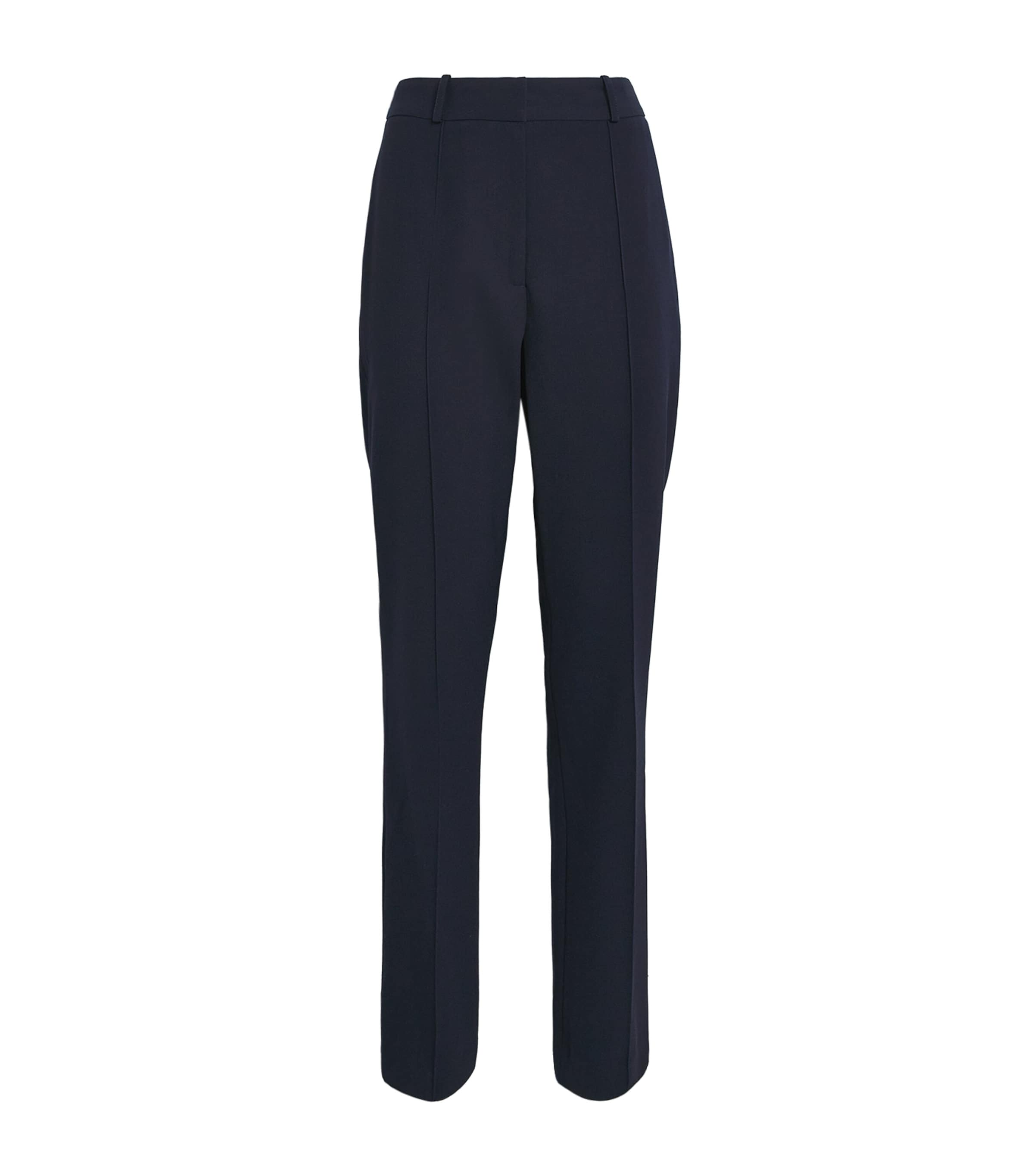 High-Rise Cigarette Trousers