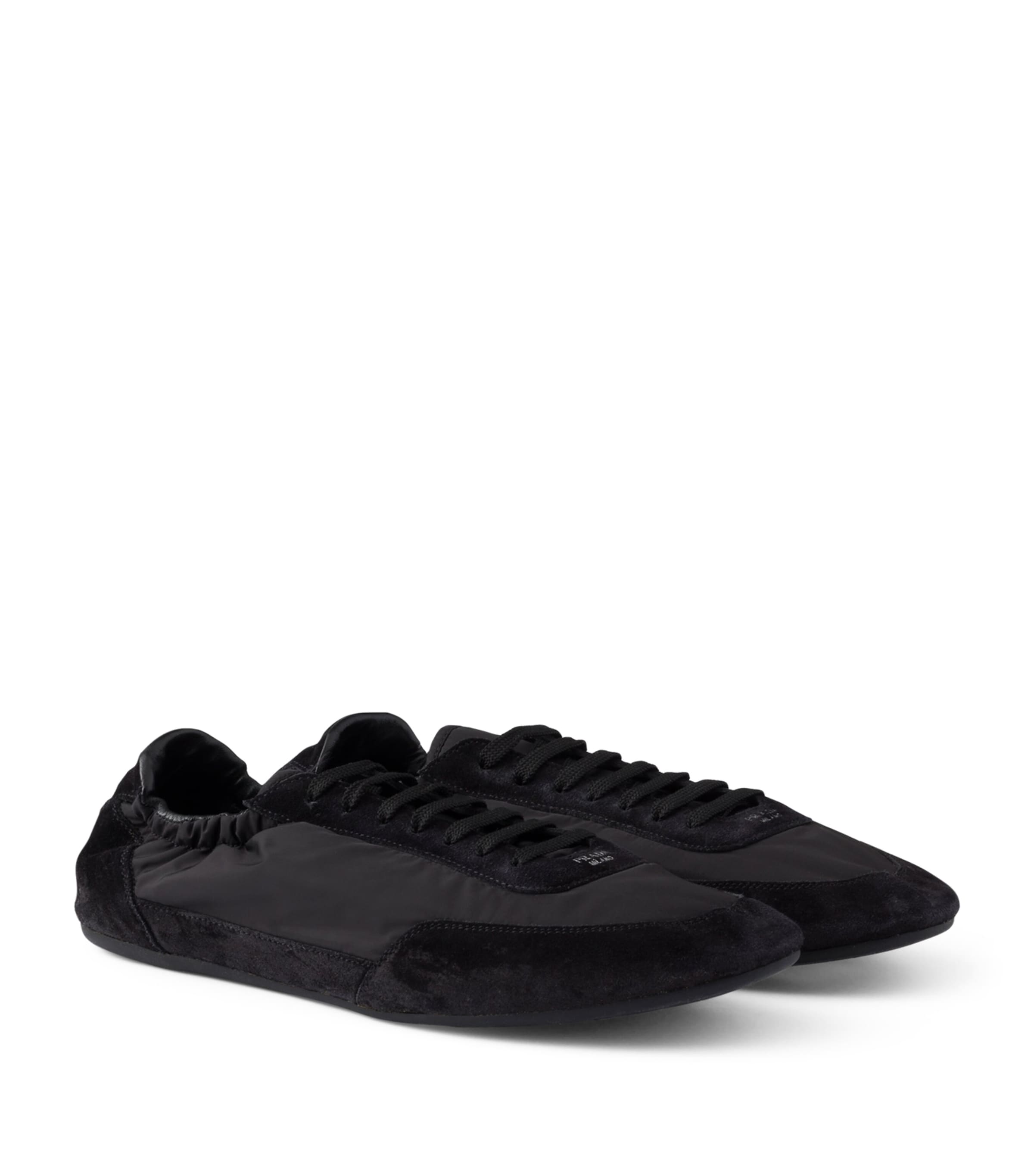 Prada Re-Nylon and Suede Prax 2.0 Low-Top Sneakers | Harrods UK