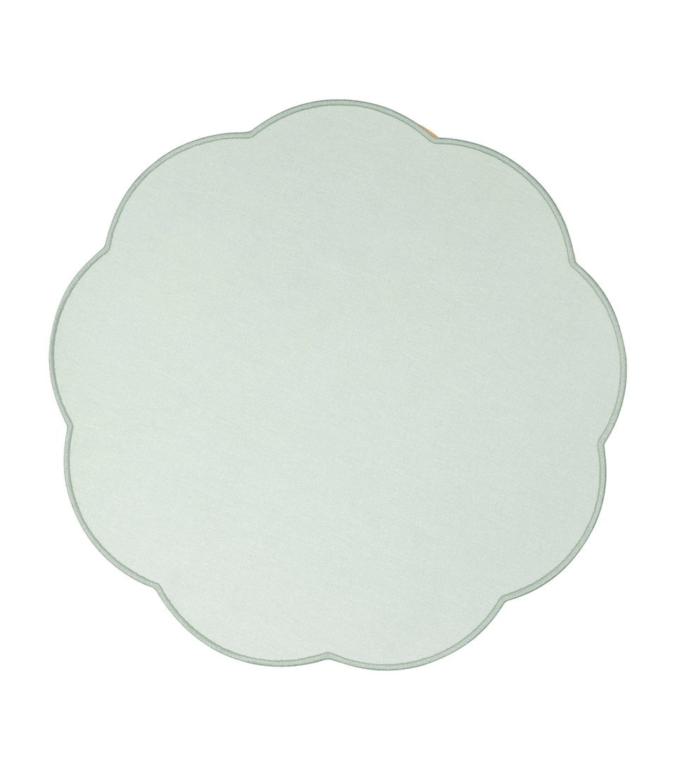Villeroy & Boch Cotton Fleur Placemat (40cm x 40cm) Green
