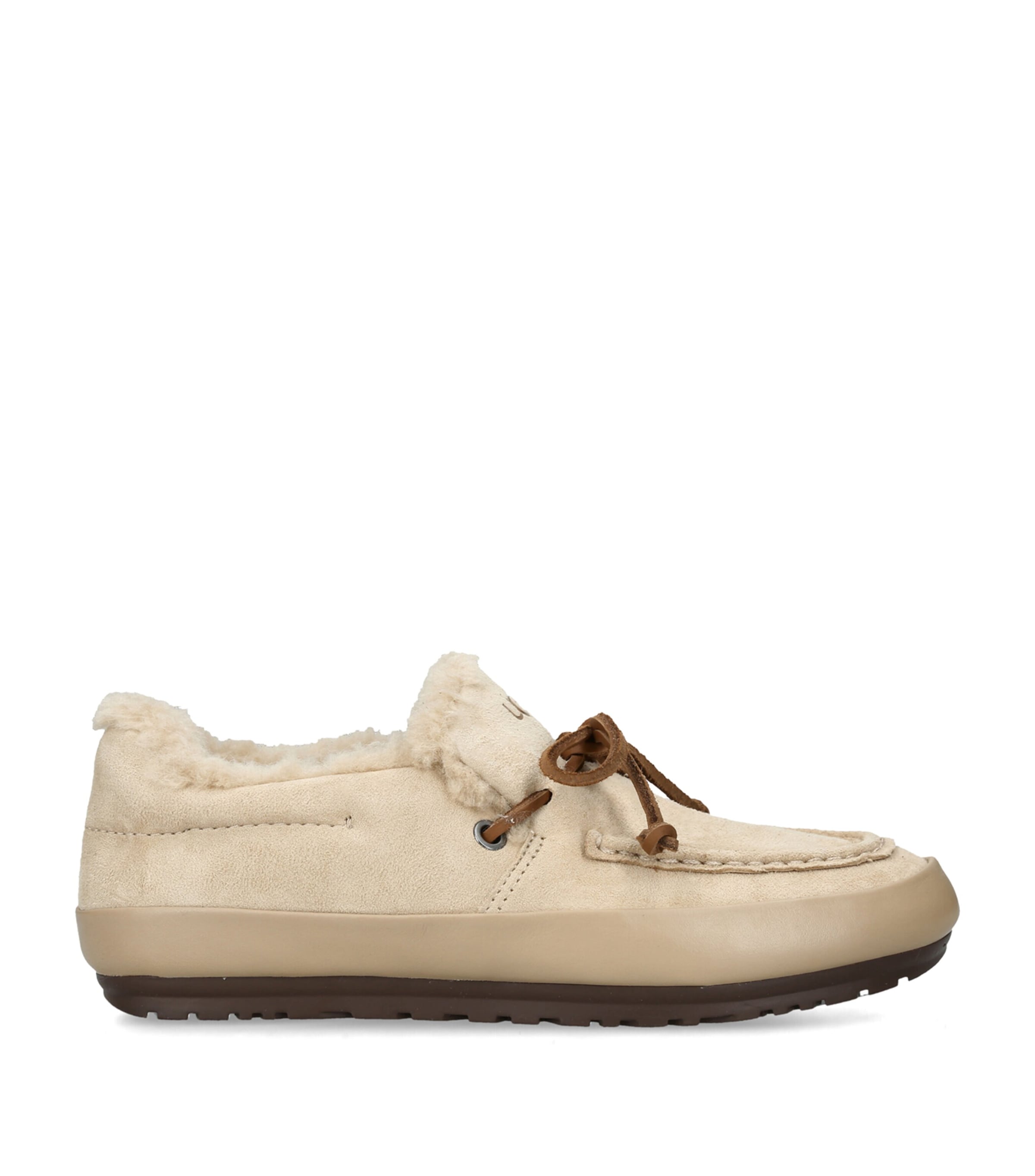 UGG Suede Quill Slip-On Shoes Beige