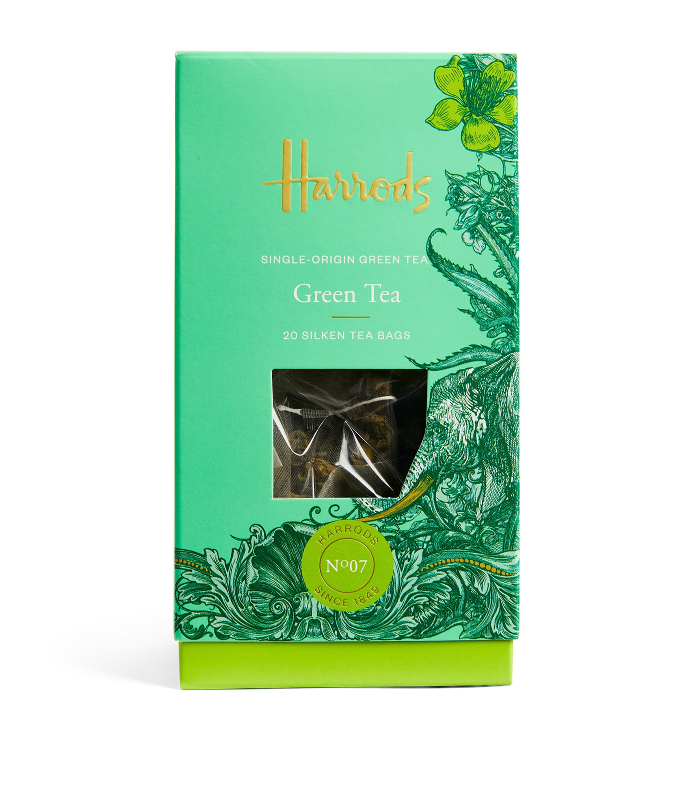 Harrods Green Tea Bags (20 Tea Bags)