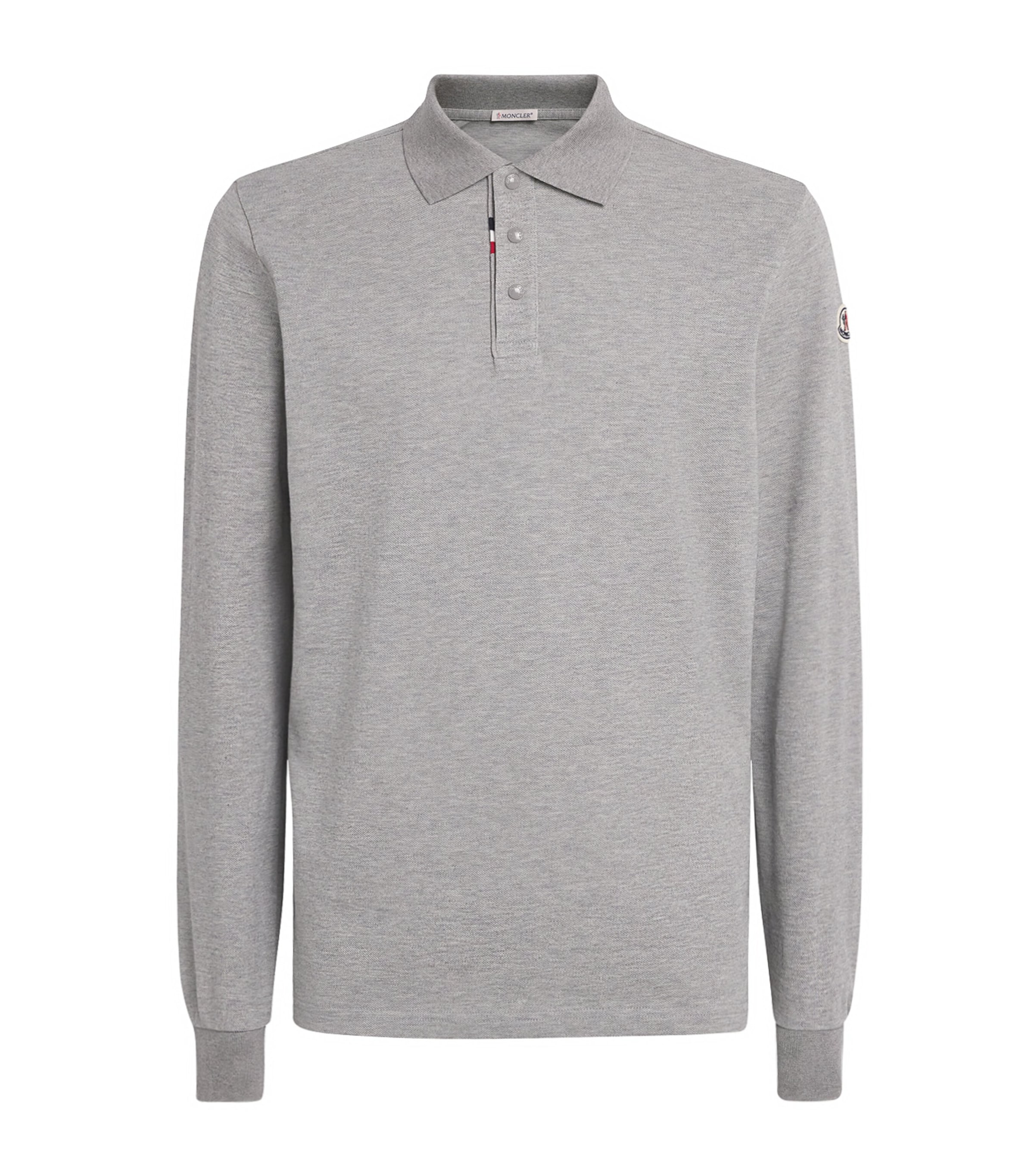 Moncler Mens Cotton Polo Shirt