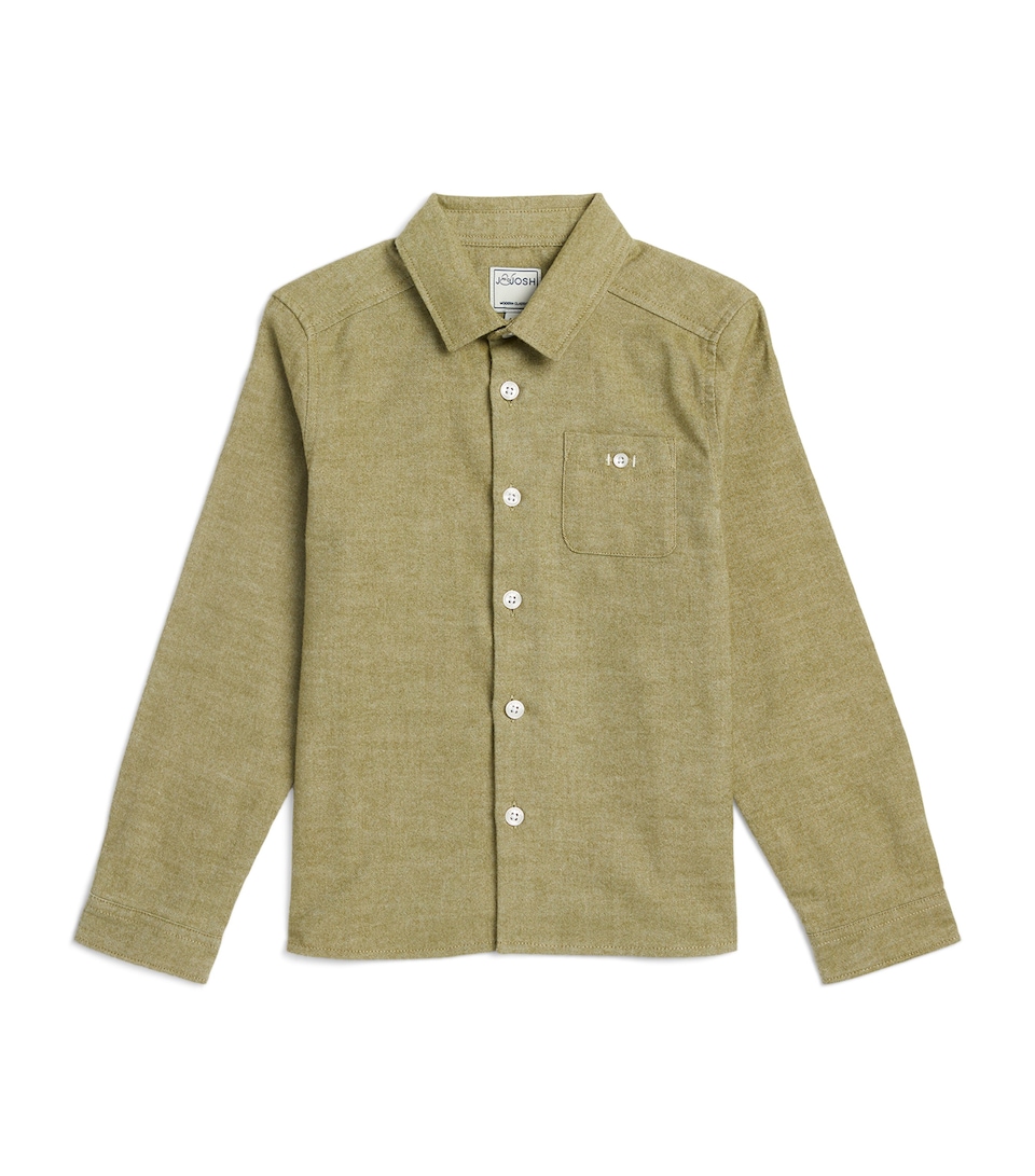 Cotton Long-Sleeve Shirt (2-14 Years)