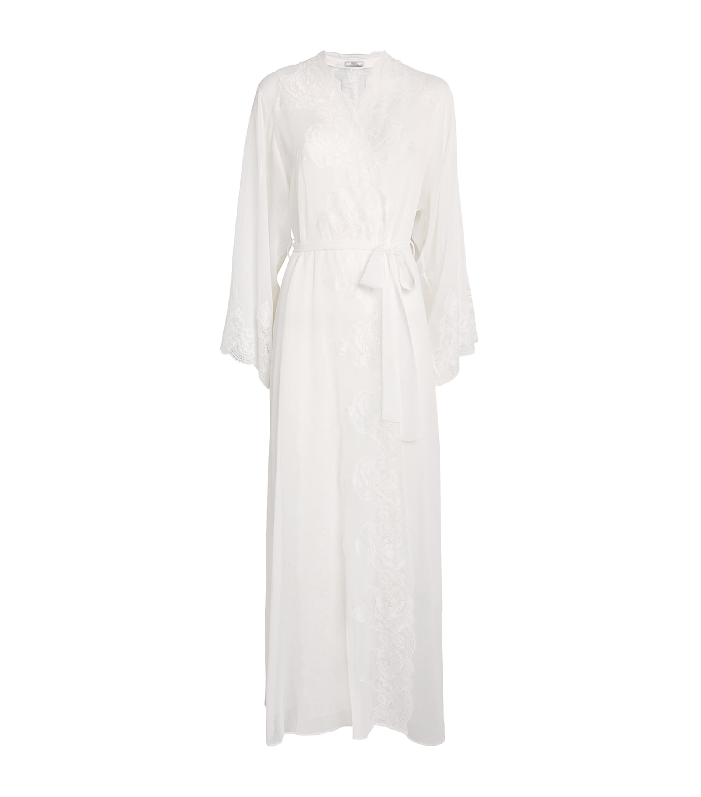 Silk Chiffon Rosabelle Robe (XS/S)