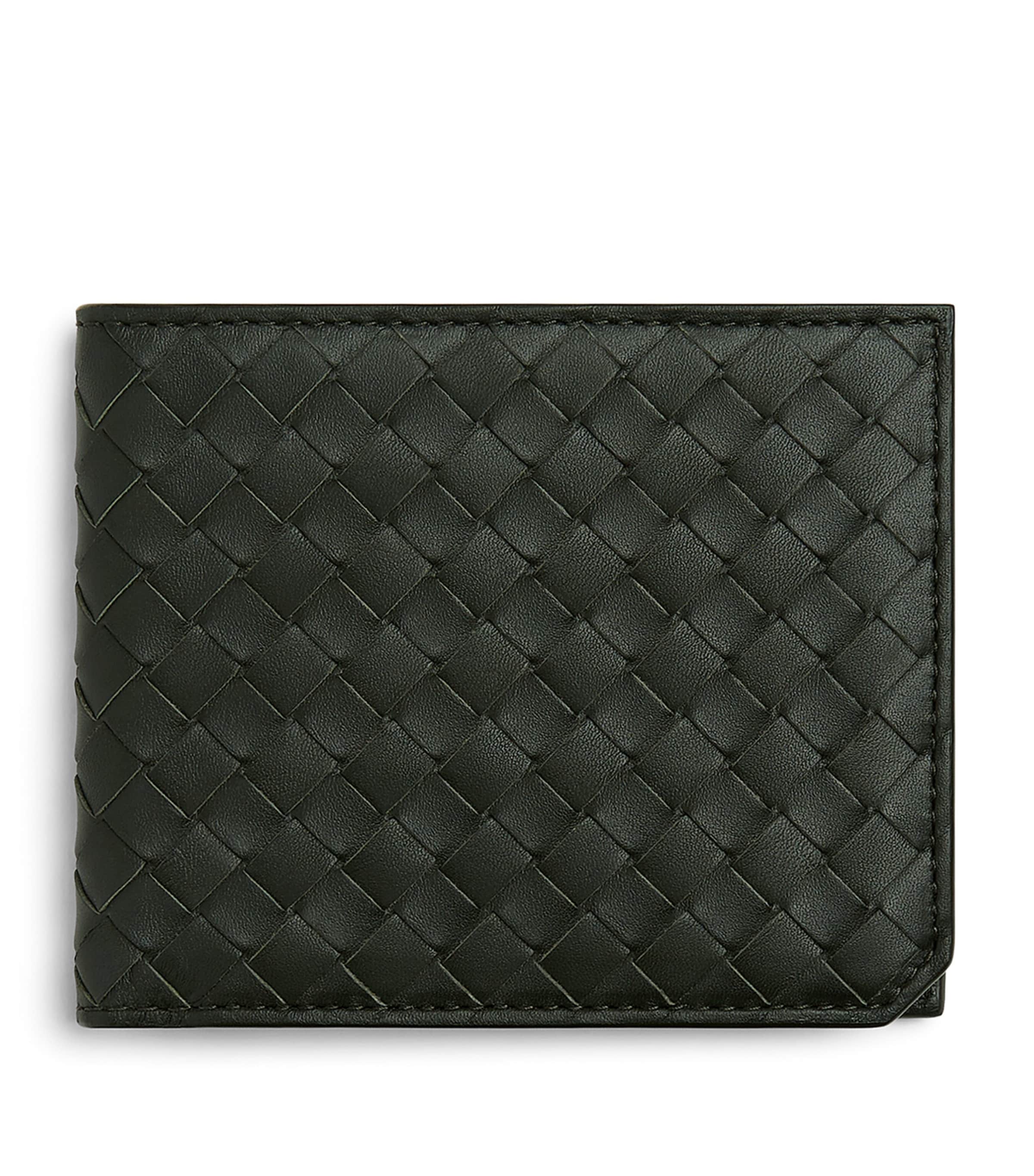 Bottega Veneta Leather Intrecciato Piccolo Bifold Wallet