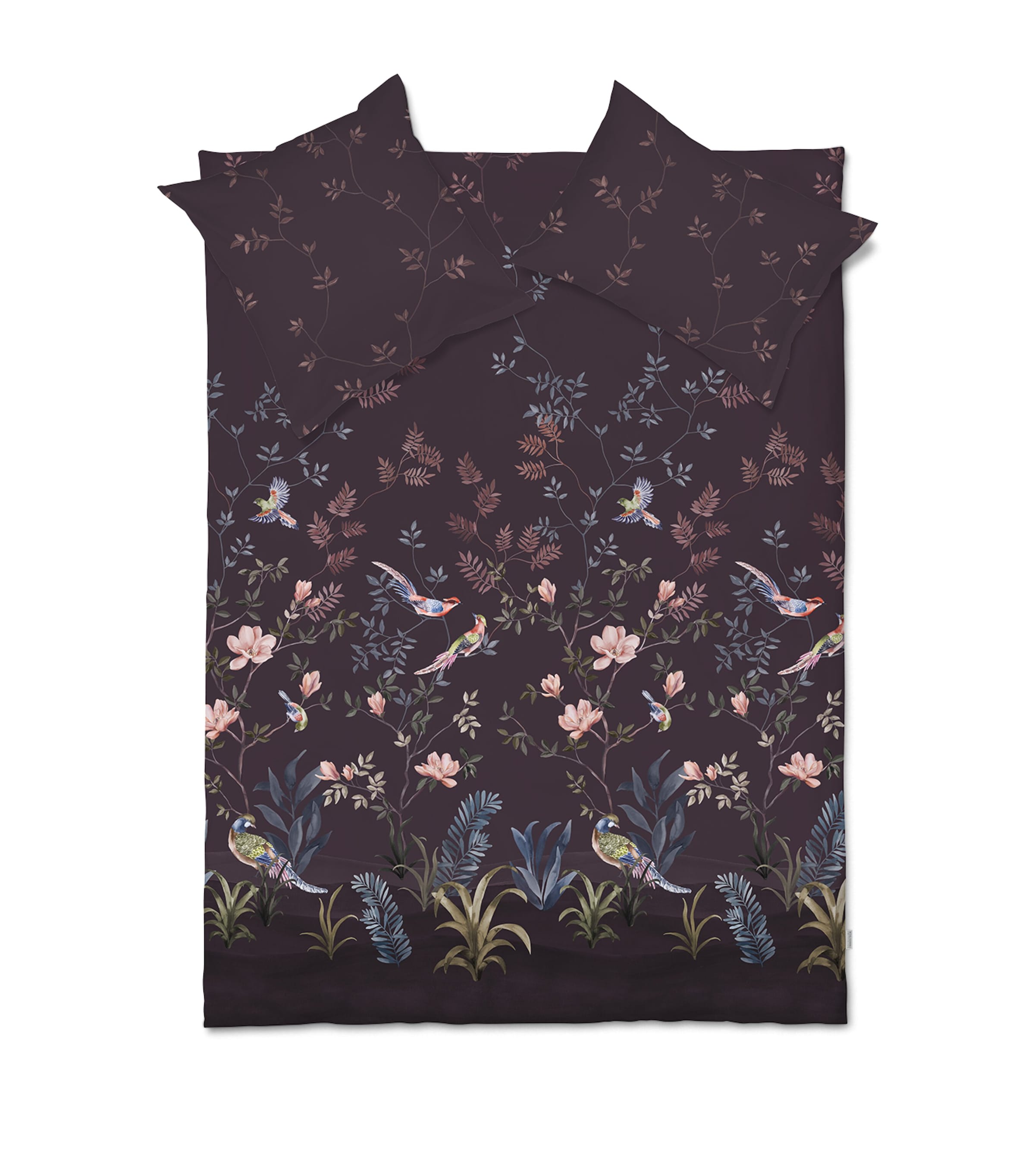 Schlossberg Gaia Super King Duvet (260cm x 220cm) Aubergine