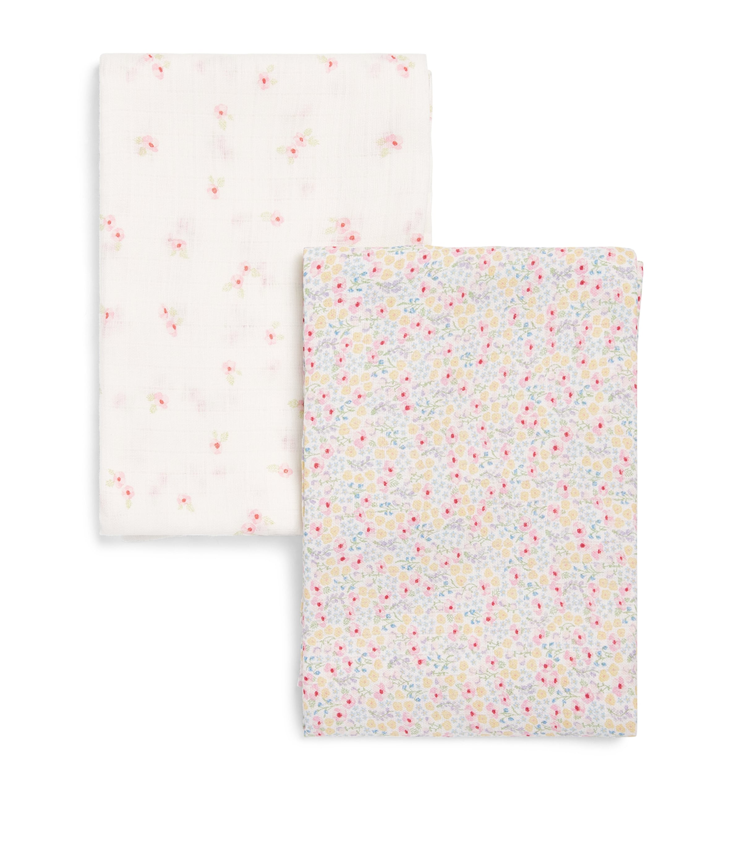 Avery Row Organic Cotton Extra-Large Muslins (Set of 2) Wldflower Grdn/anmne