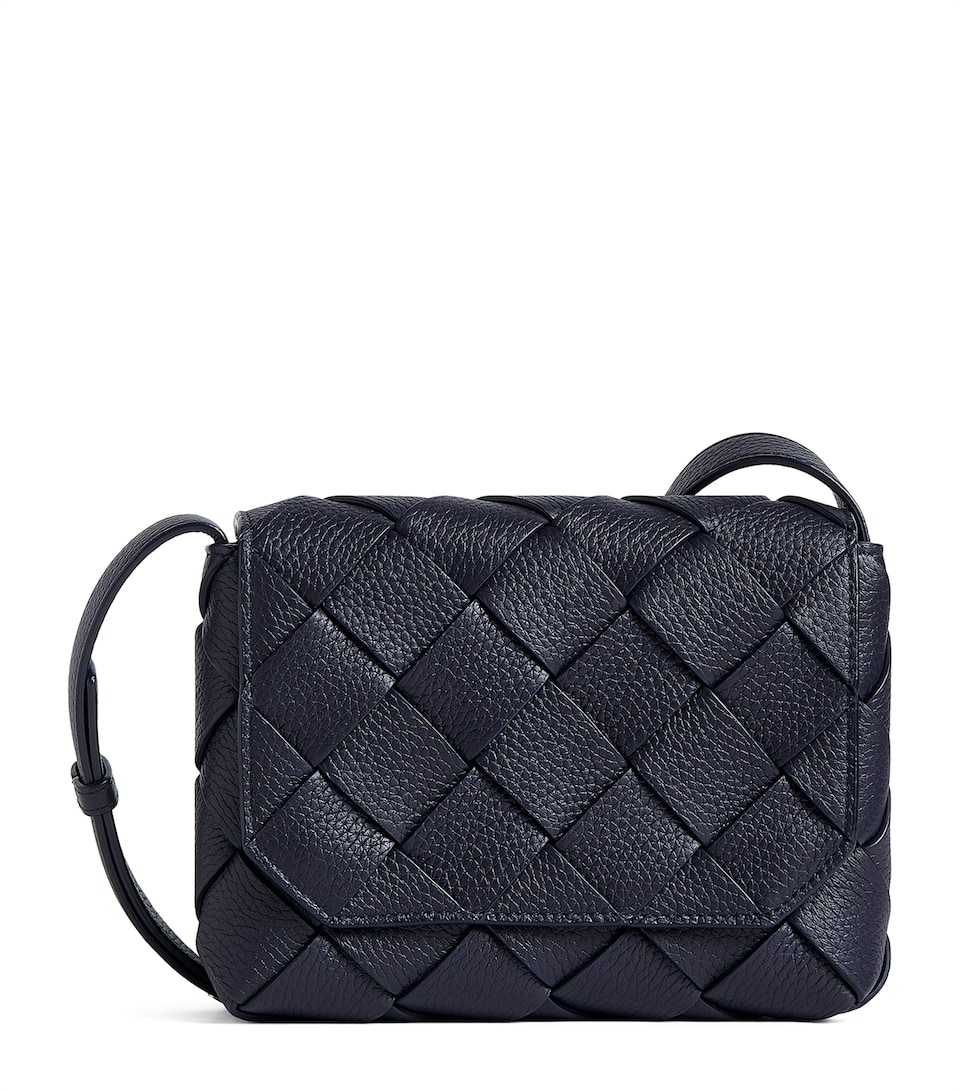 Leather Diago Cross-Body Bag