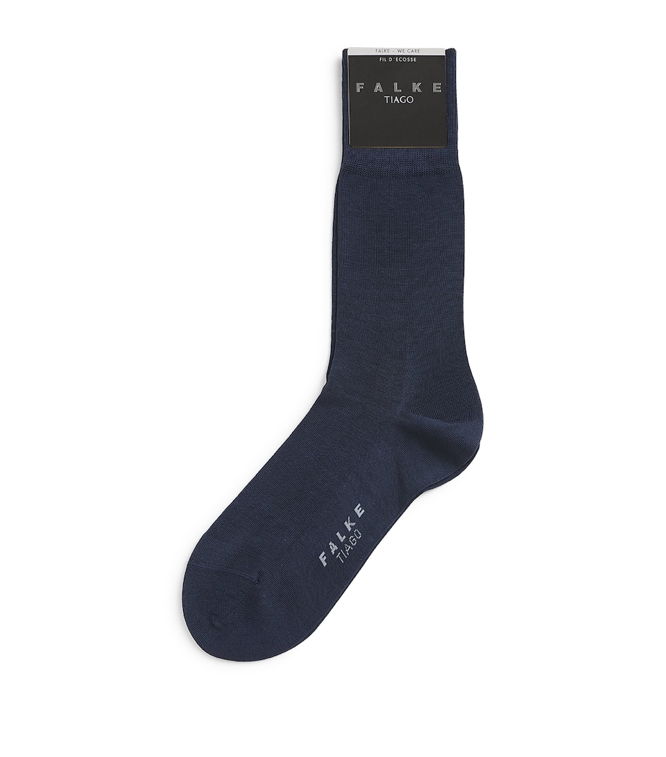 Falke Mens Tiago Socks Space Blue