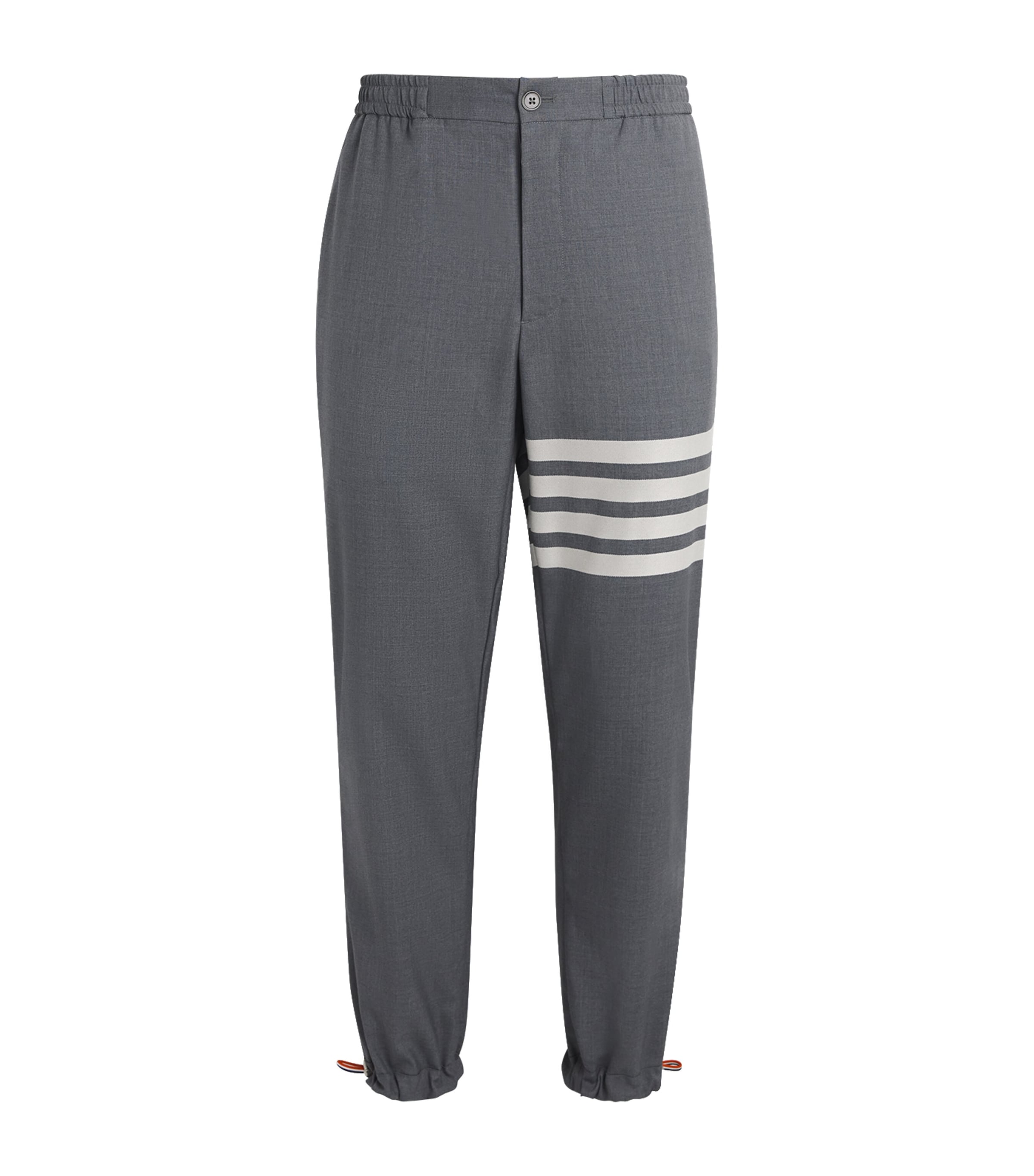 Wool 4-Bar Trousers