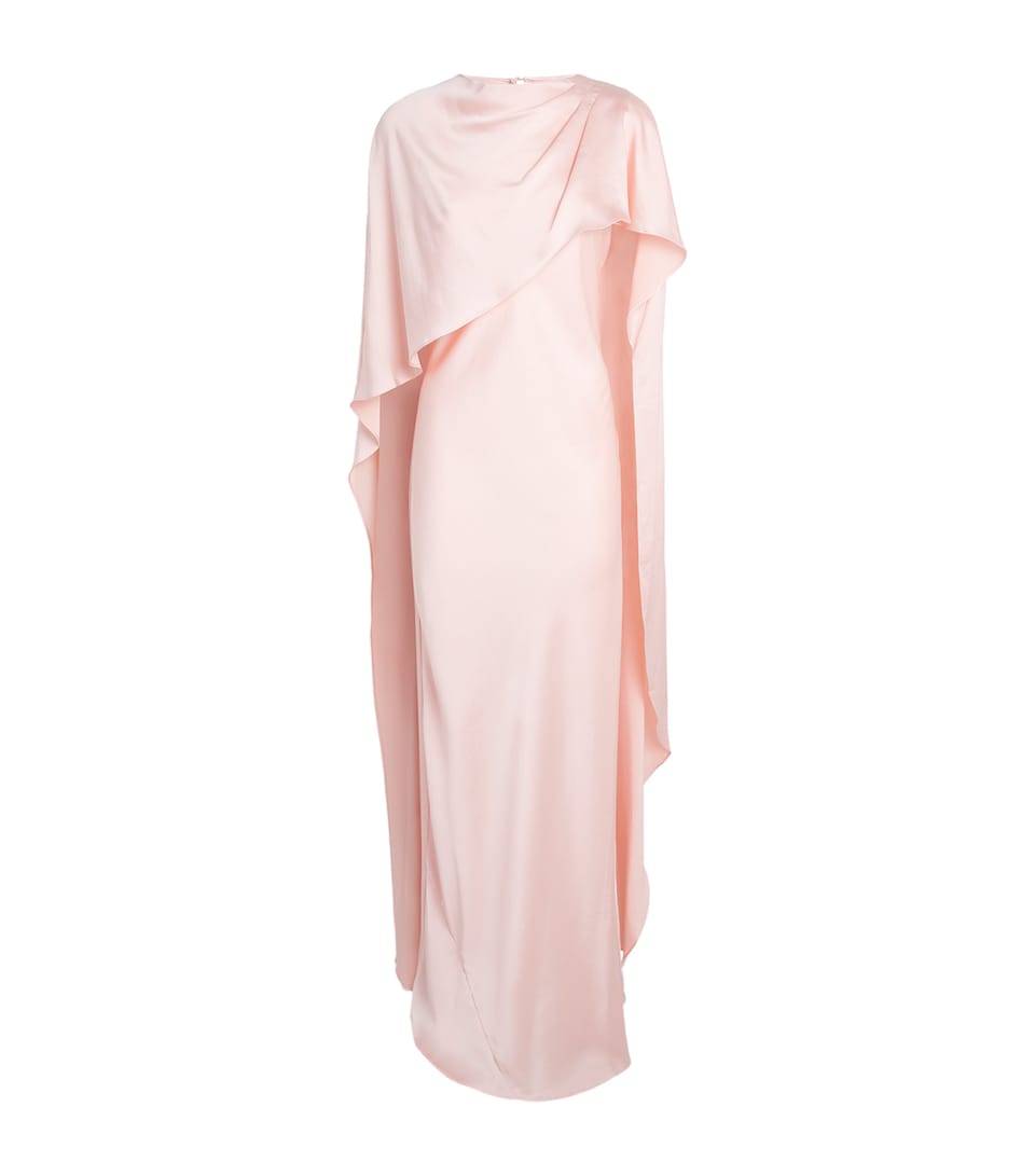 Simkhai Womens Cape Izel Gown Bubblegum