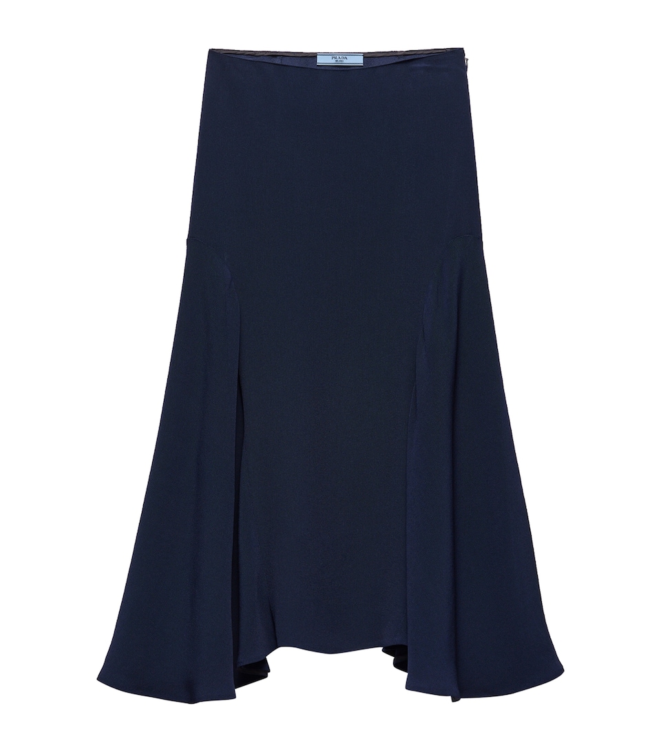 Cady Asymmetric Midi Skirt