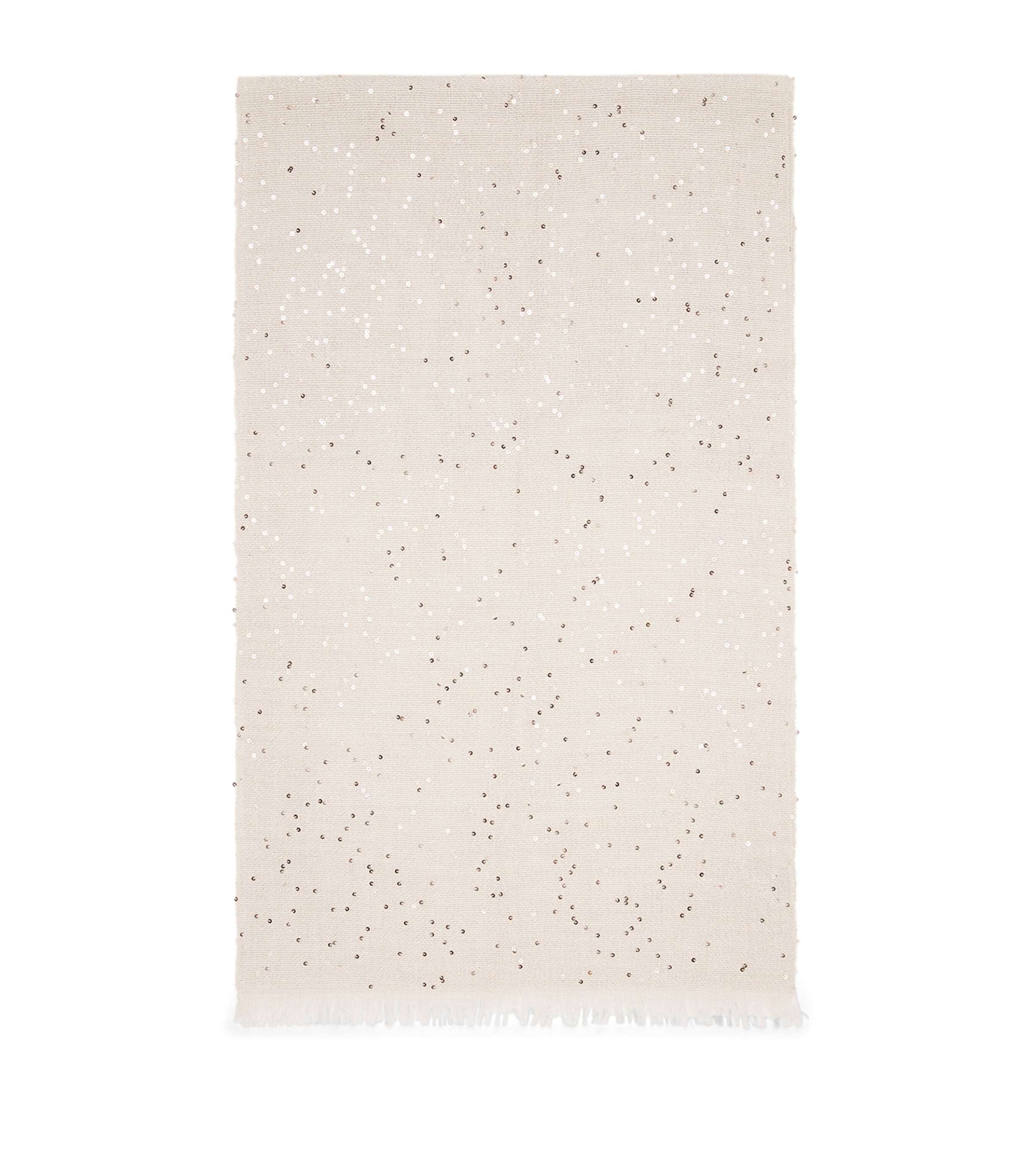 Cashmere-Silk Embellished Scarf