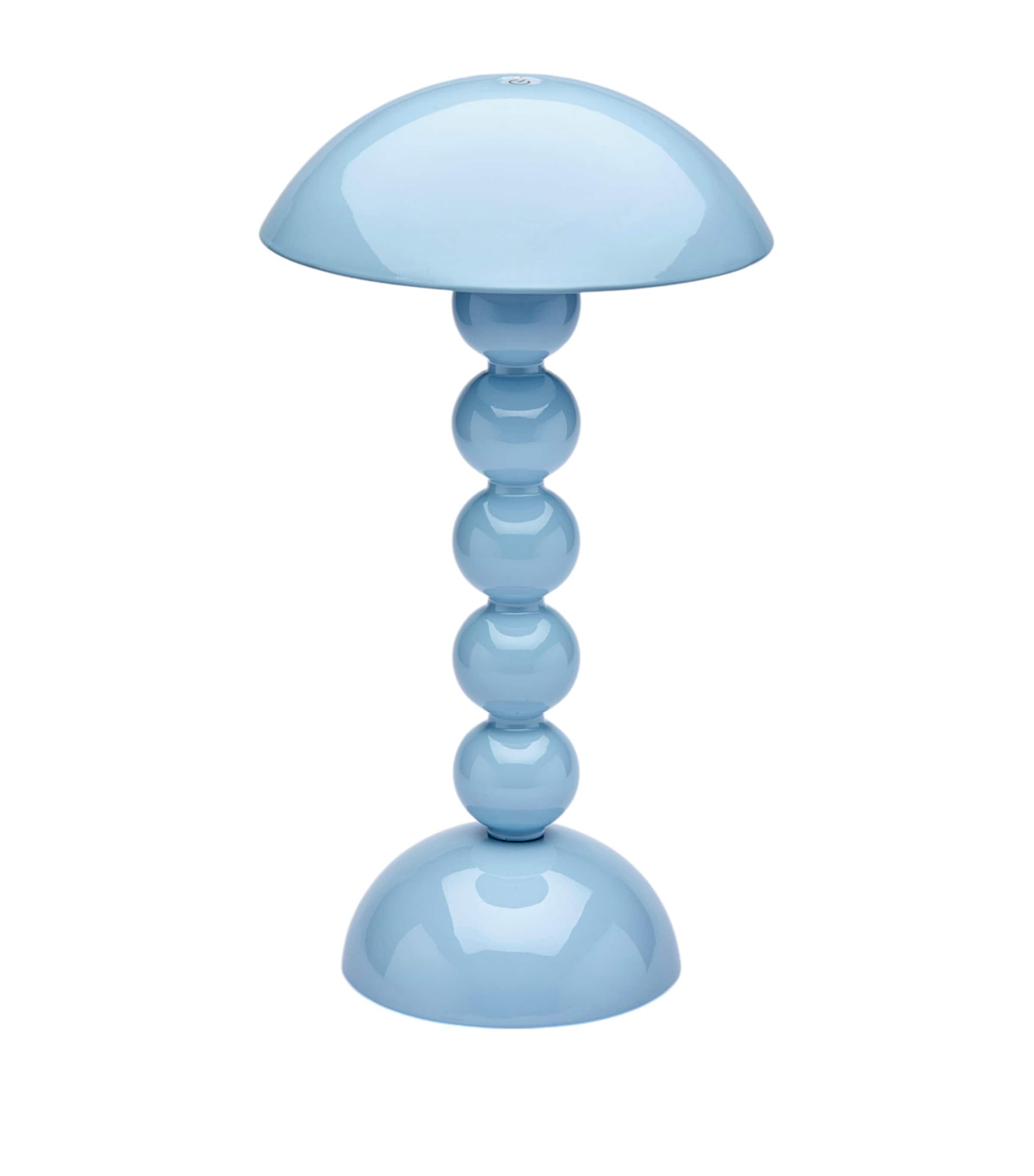 Addison Ross Bobbin Rechargeable Table Lamp Blue