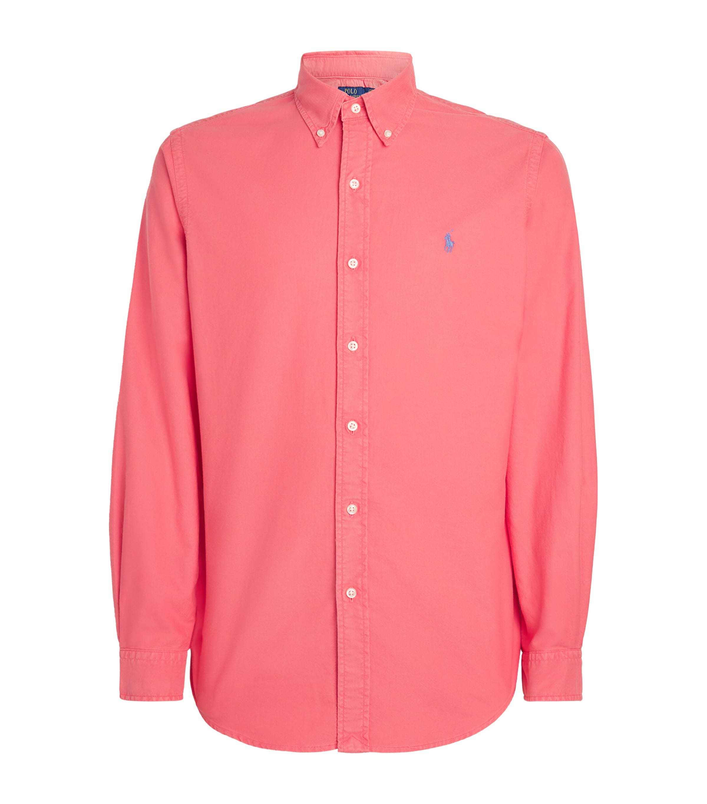 Cotton Garment-Dyed Oxford Shirt