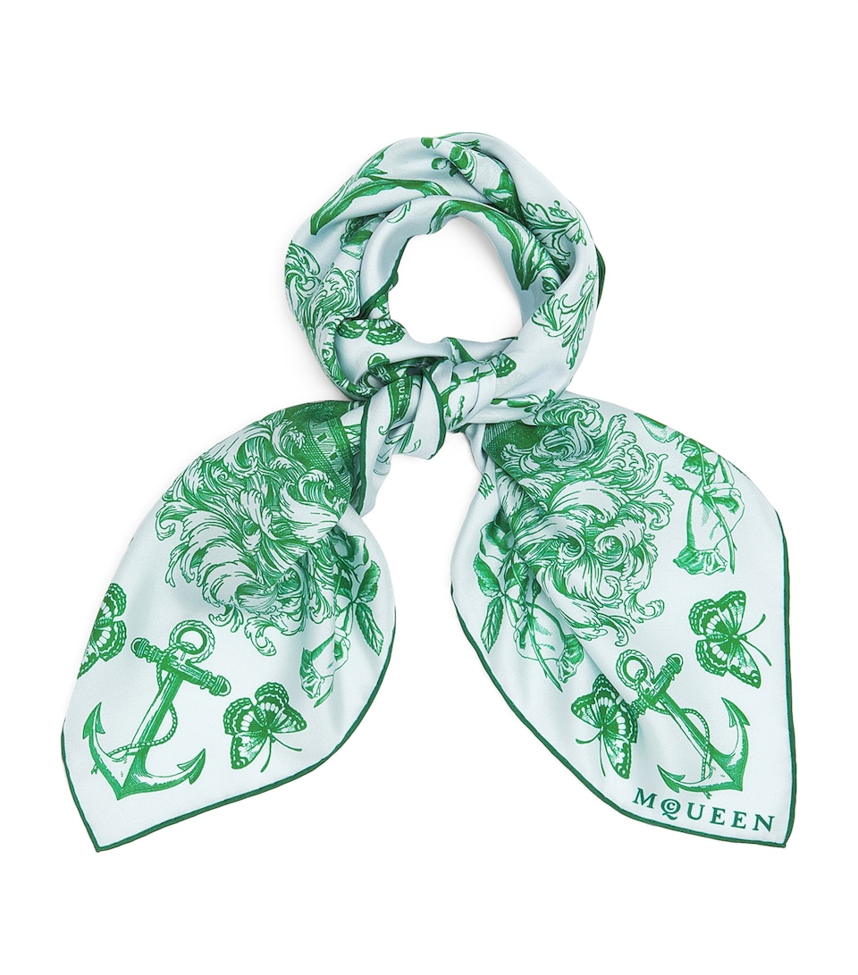 Silk Sailor Tattoo Scarf