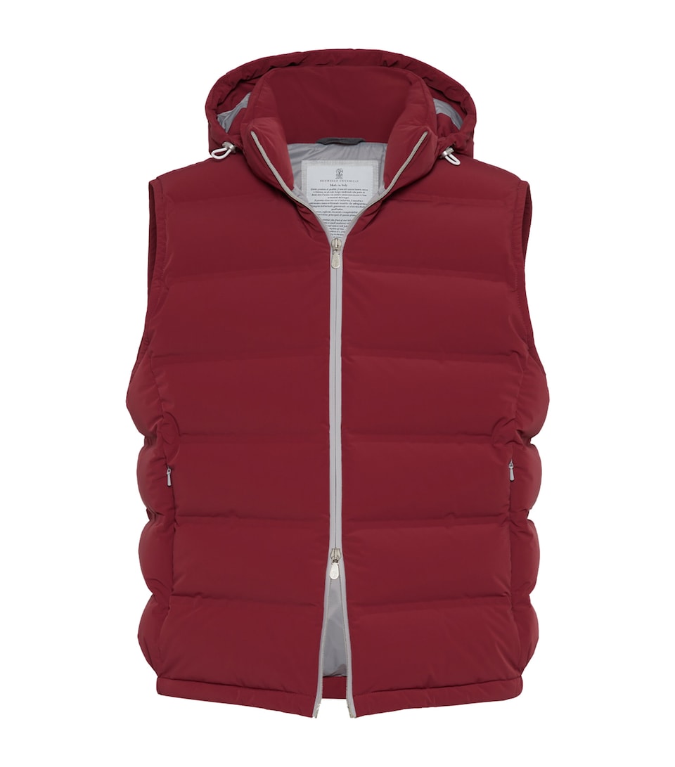 Bonded Taffeta Down Gilet
