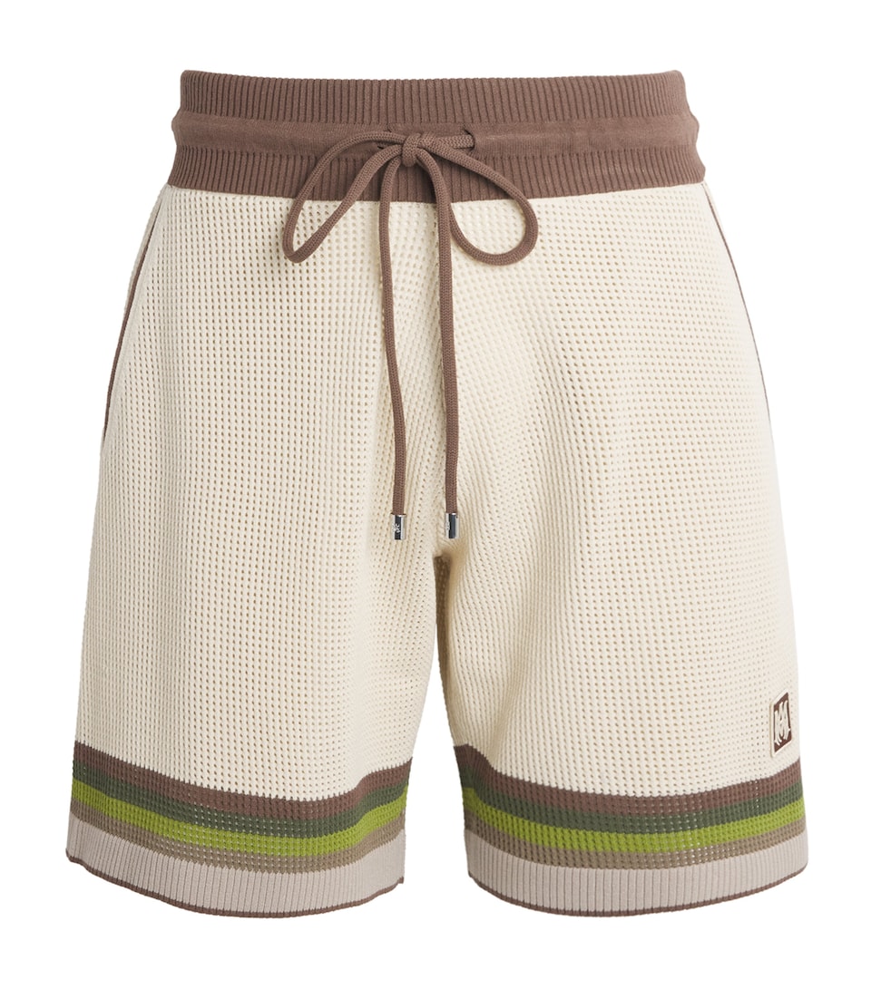 Mesh Logo Oversized Shorts