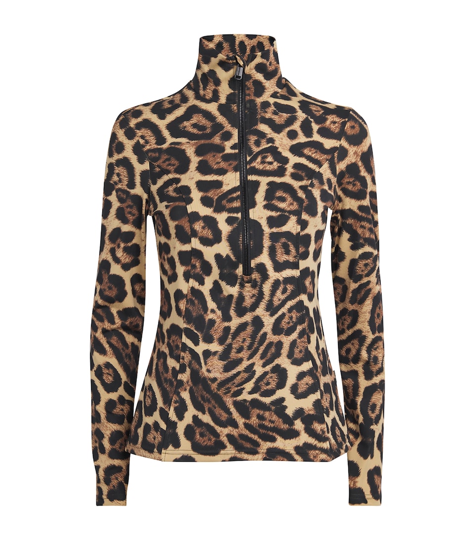 Jaguar Print Leona Ski Top