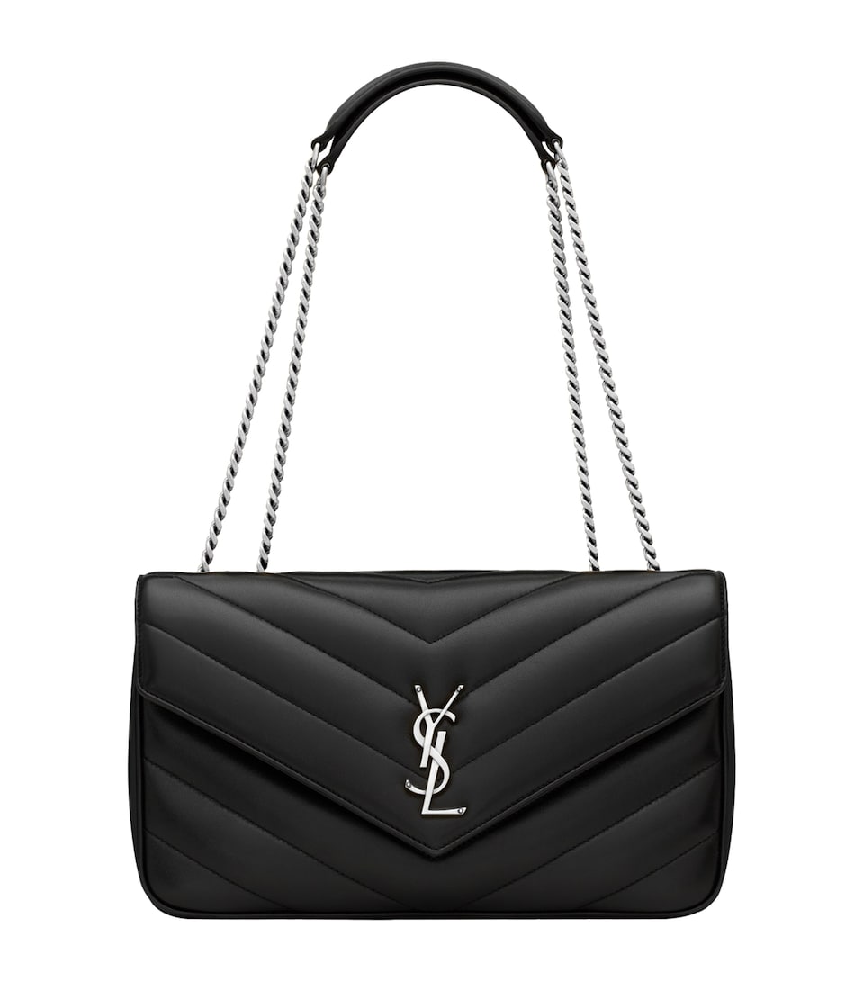Mini Matelassé Lambskin Loulou Shoulder Bag
