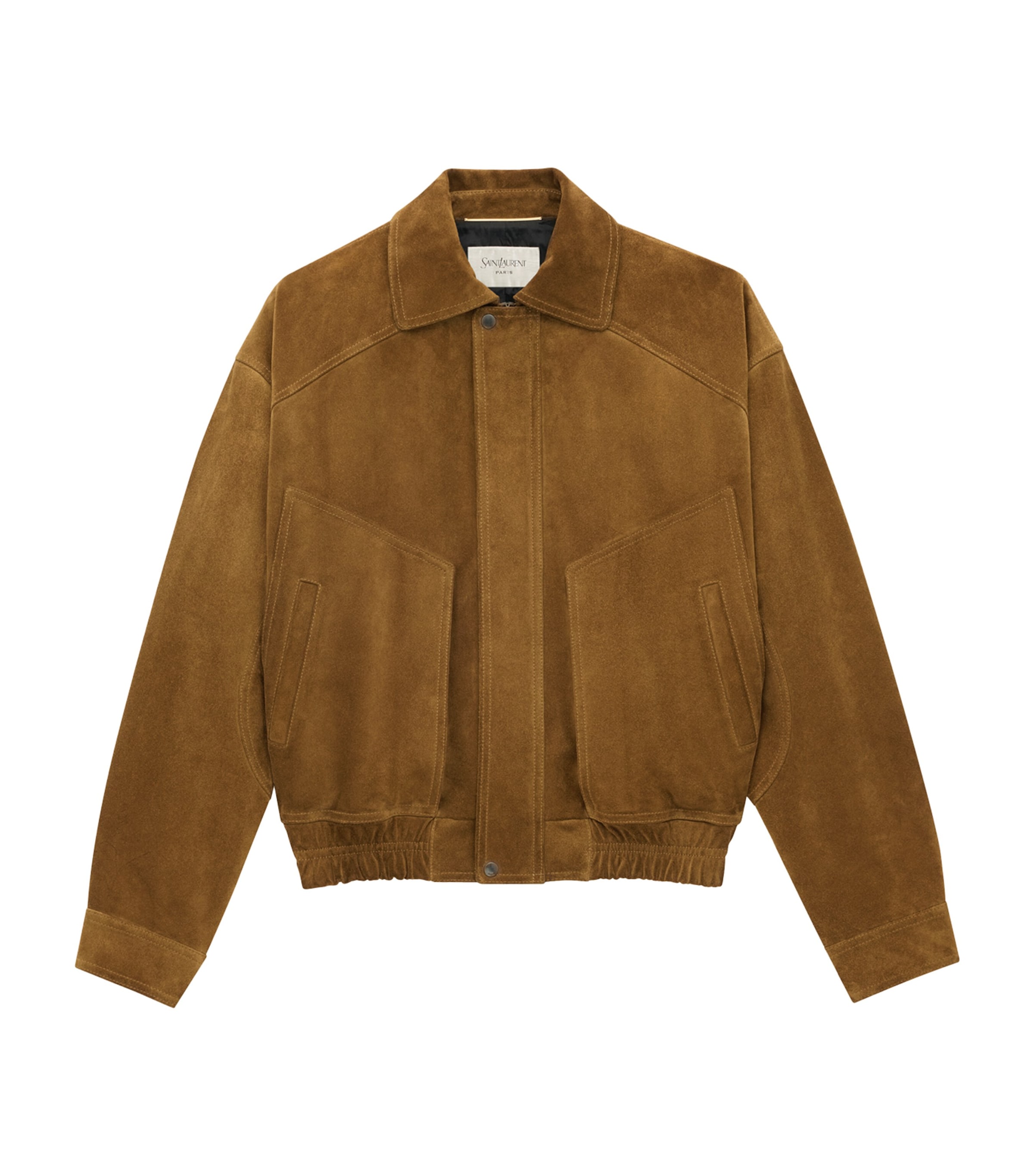 【SAINT LAURENT】NUBUCK BOMBER JACKET●827736YCQN21242 SAINT LAURENT - Nubuck bomber jacket | Leam Roma - Luxury