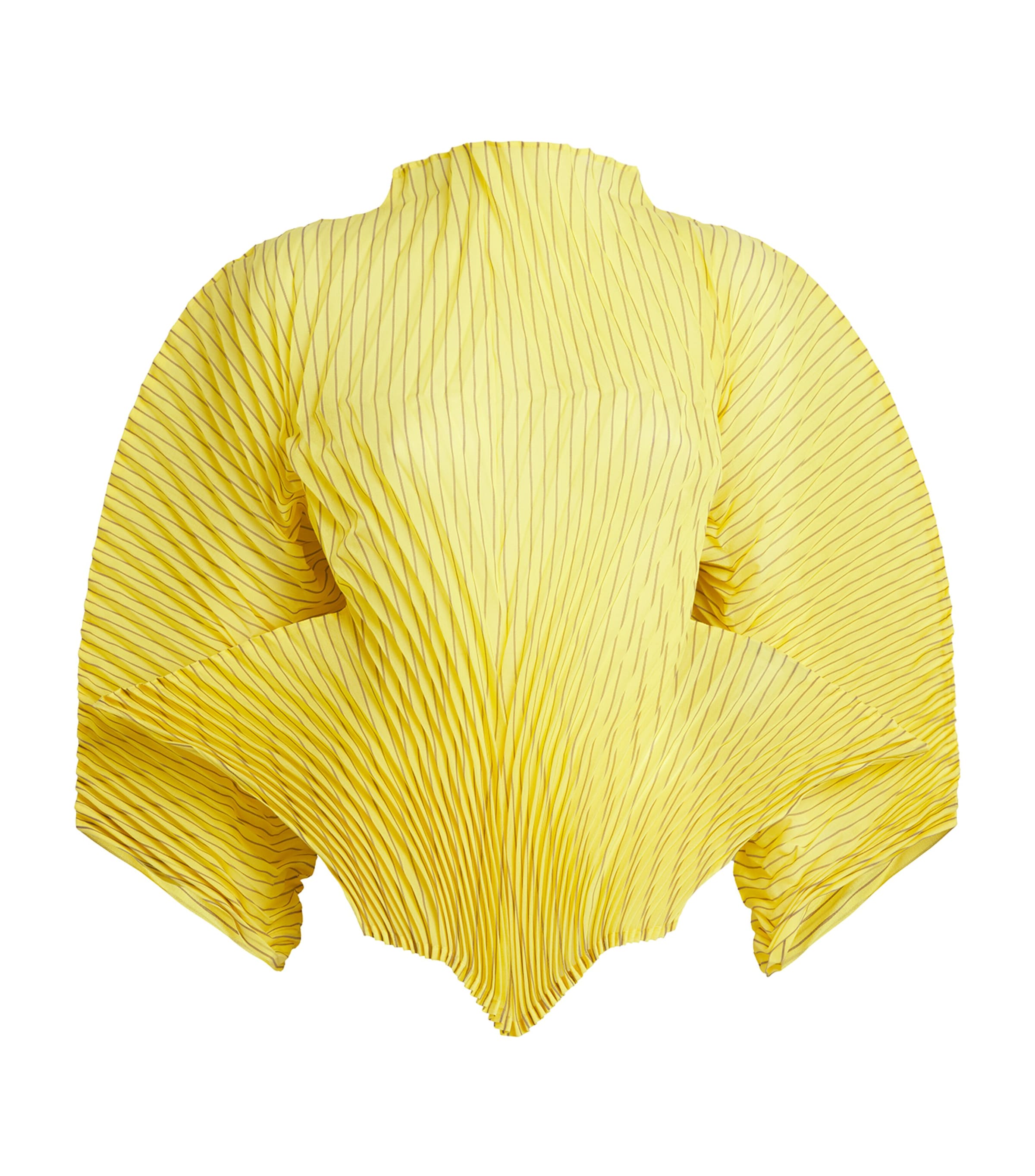 Hand Pleats Stripe Top