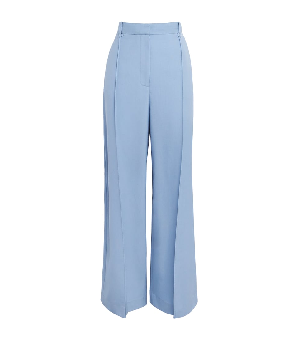 Wool Atlantis Wide-Leg Trousers