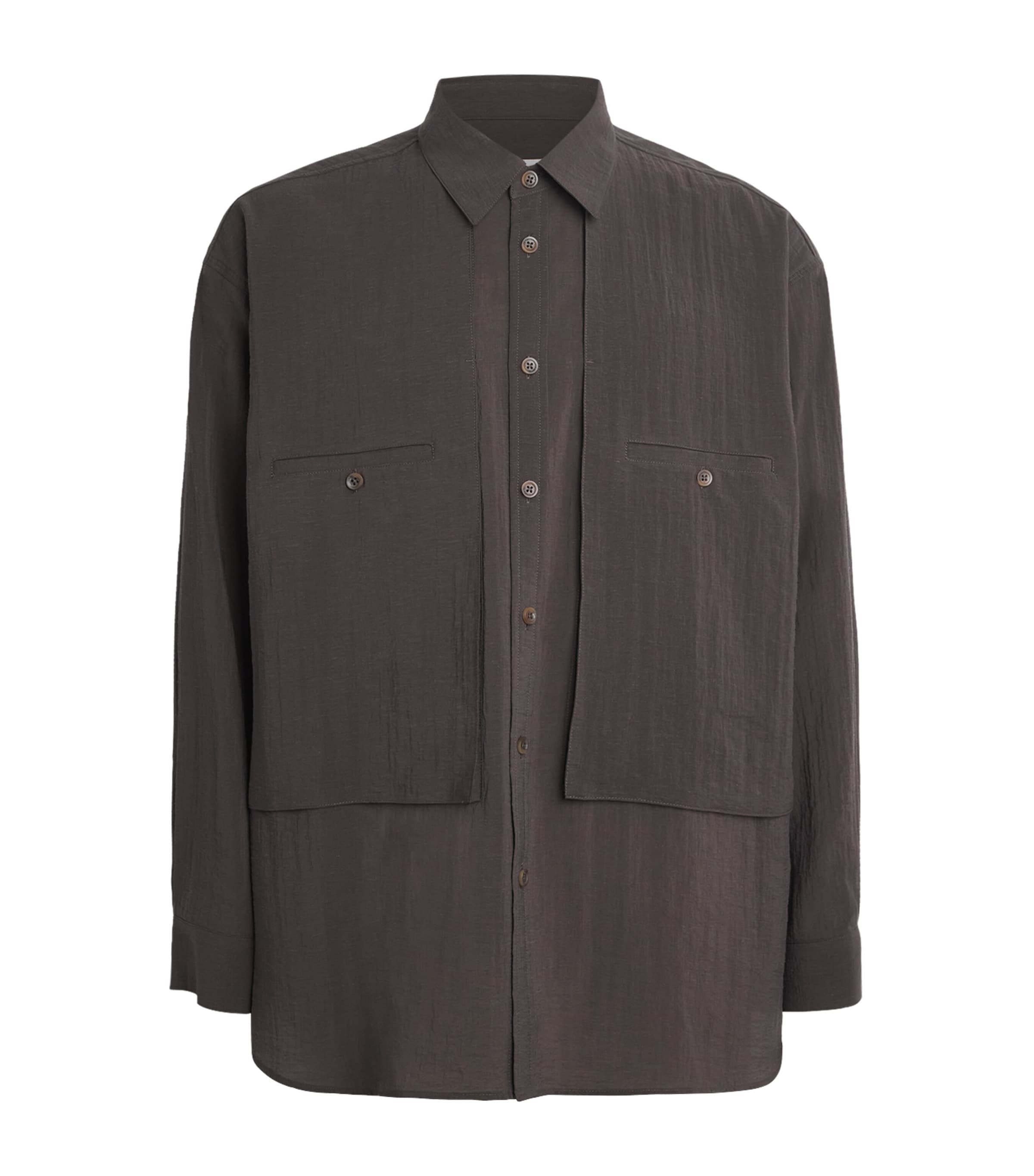 Panelled Oversized Shirt