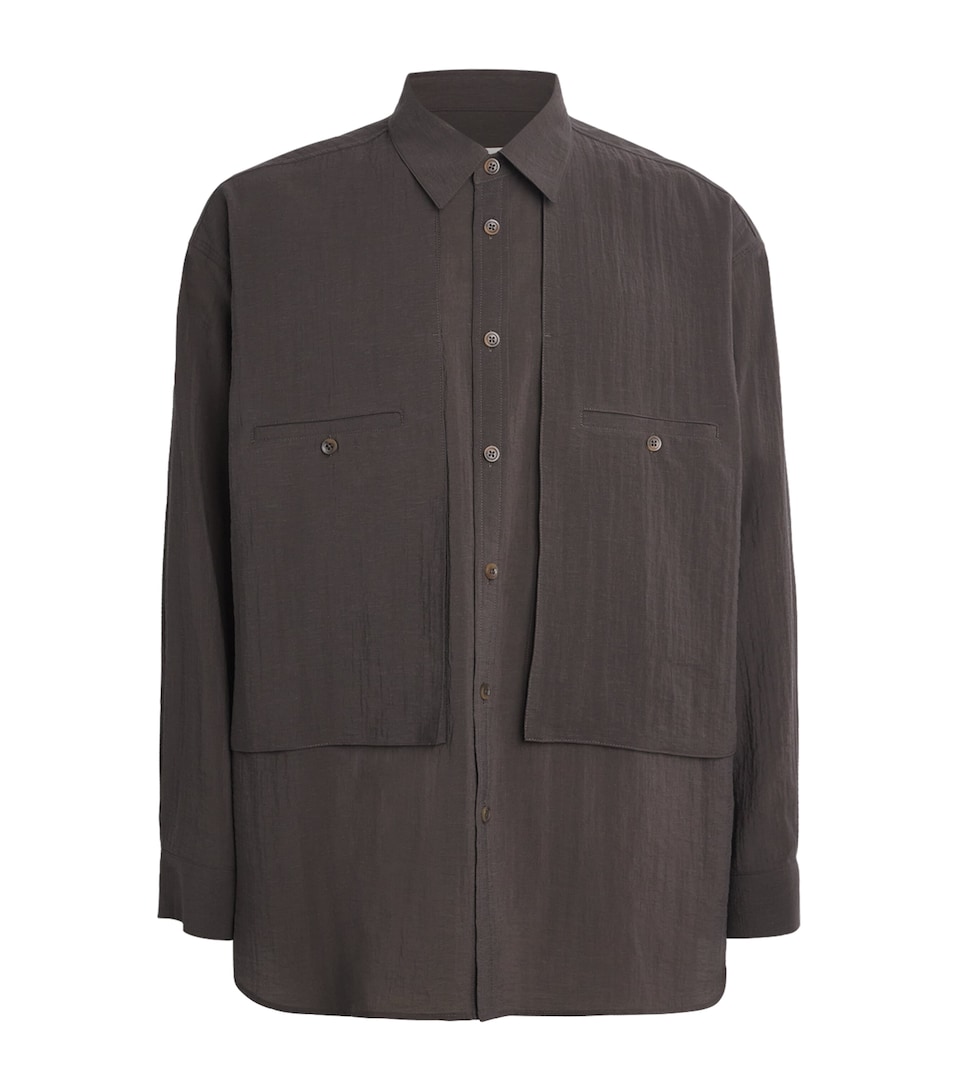 Panelled Oversized Shirt