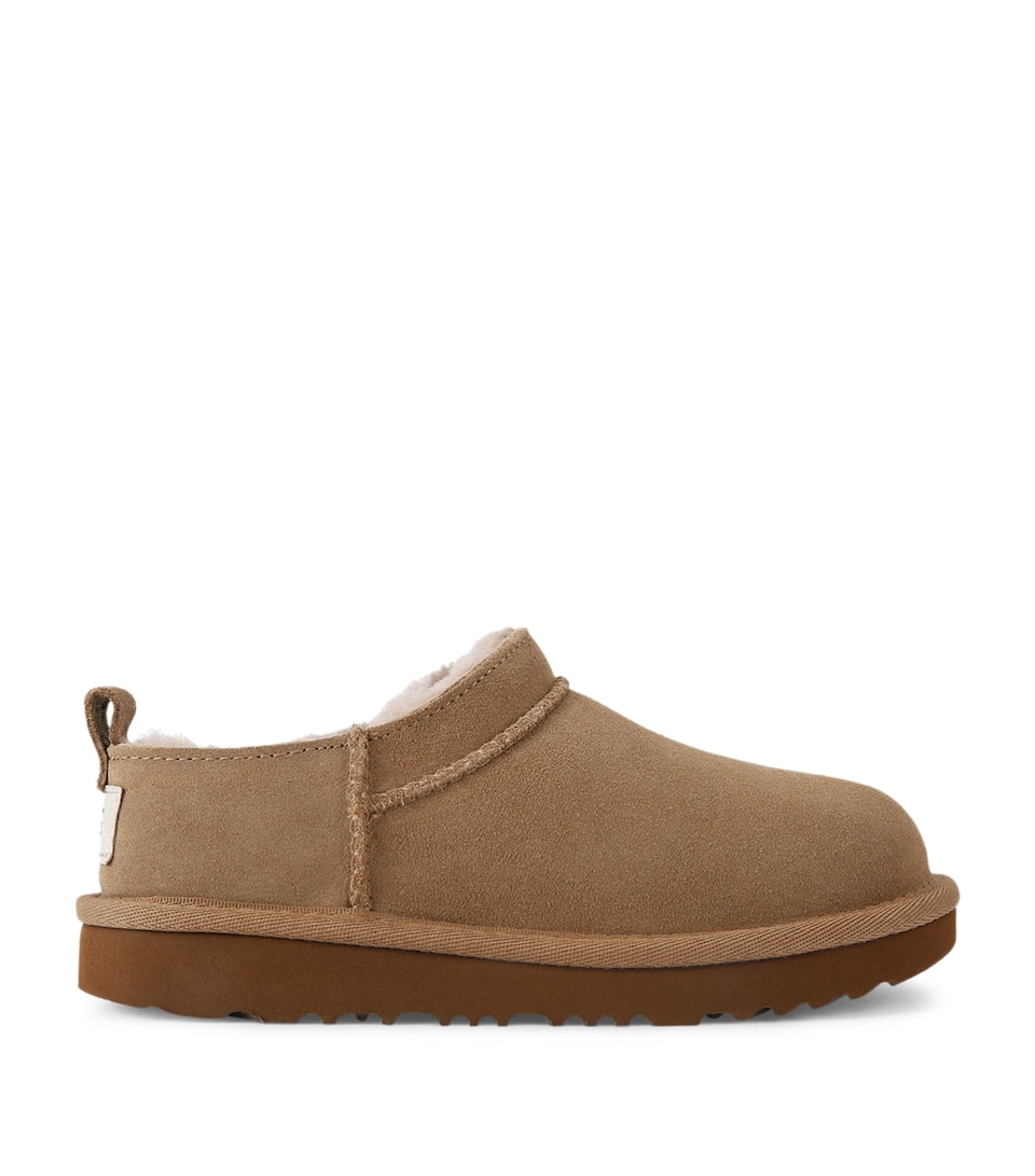 UGG Kids Suede Classic Micro Boots Brown