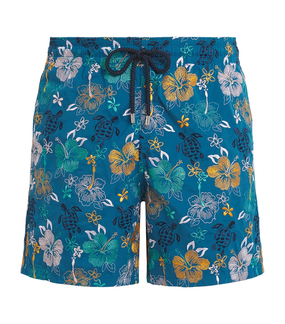 Embroidered Mistral Swim Shorts