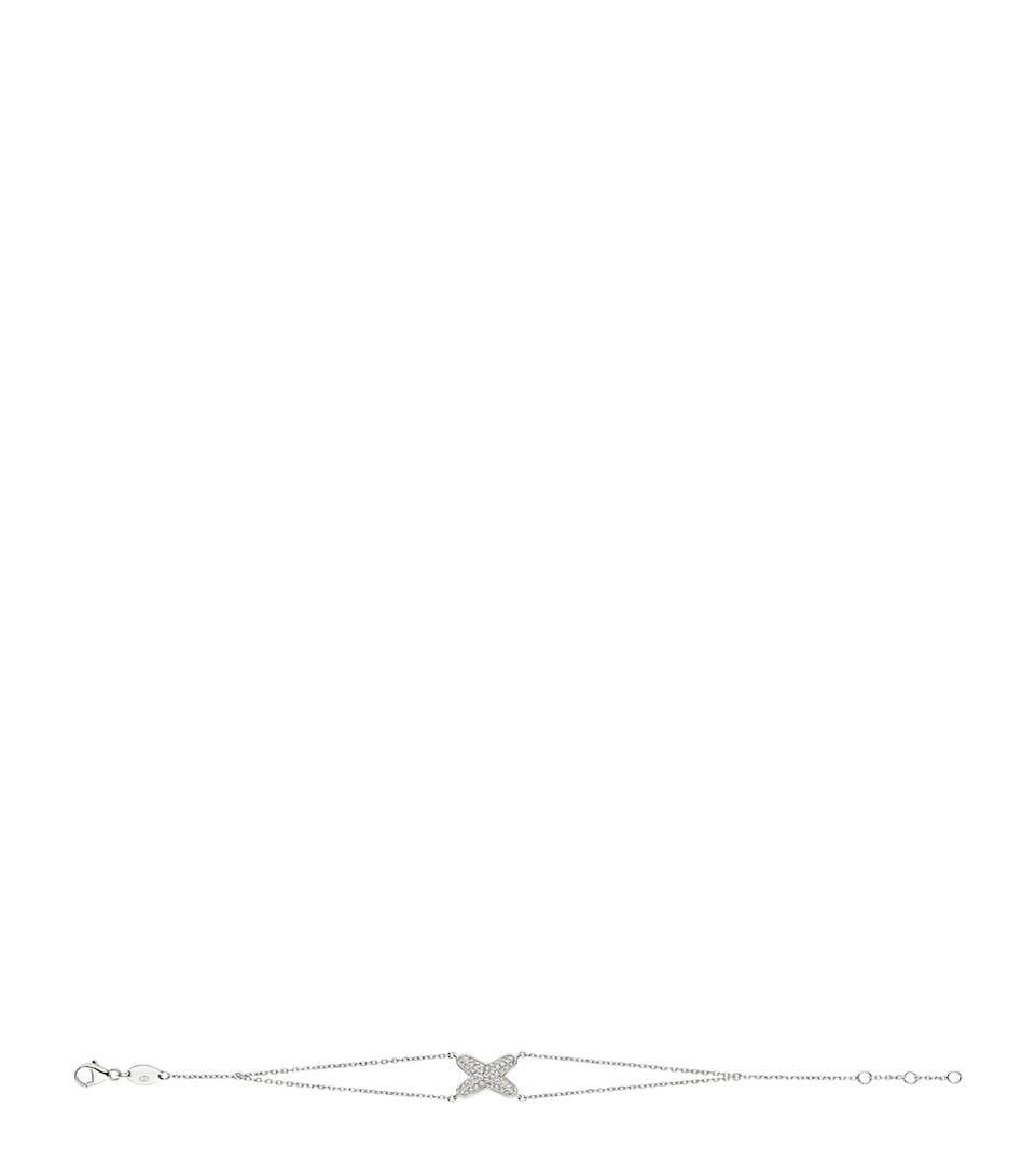Chaumet White Gold and Diamond Jeux de Liens Bracelet White Gold