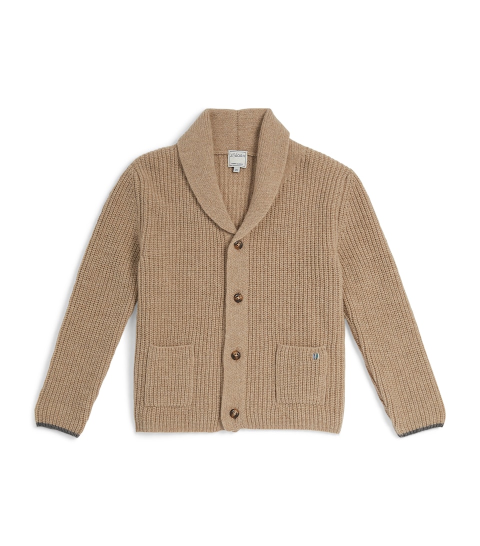 Merino-Cashmere Shawl Cardigan (2-14 Years)