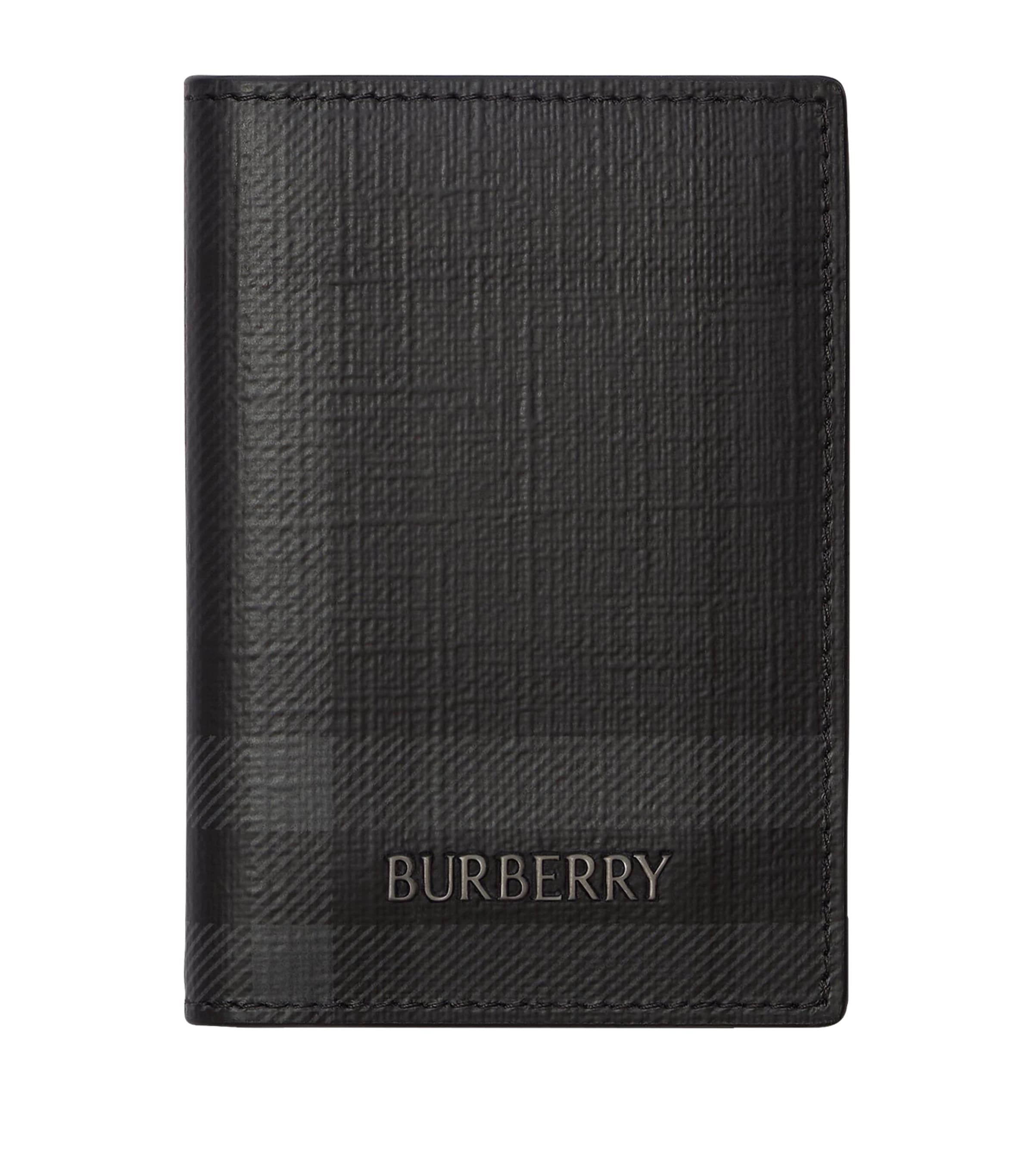 Burberry City Check Folding Card Holder Iron