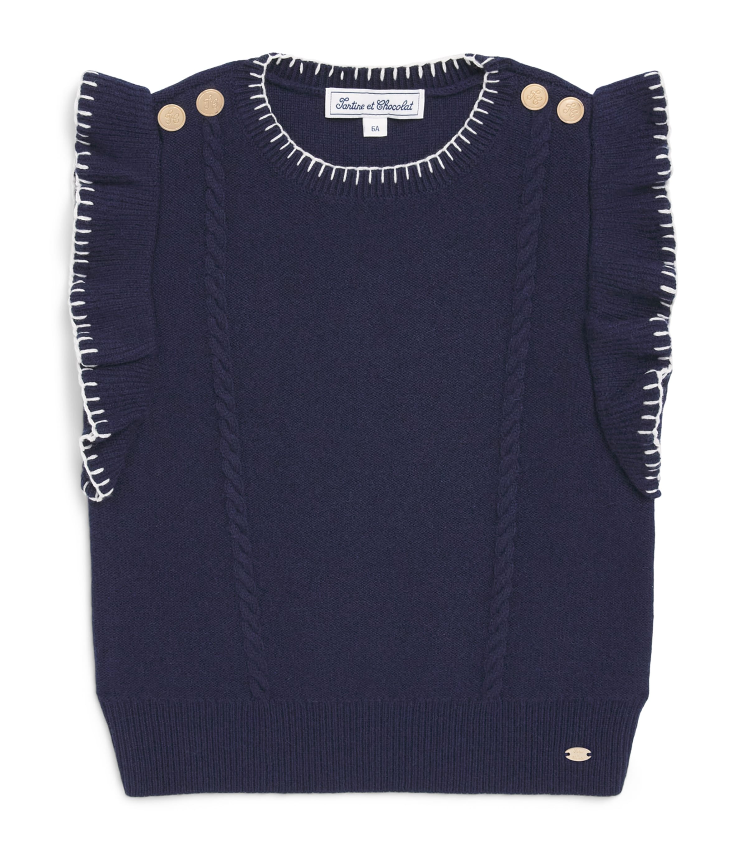 Tartine et Chocolat Sweater Vest (2-14 Years)