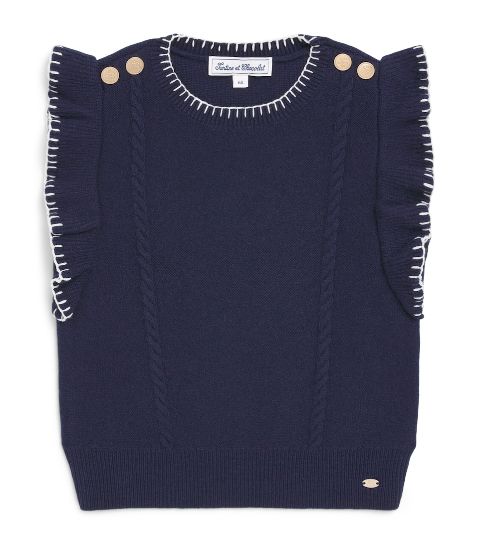Tartine et Chocolat Sweater Vest (2-14 Years)