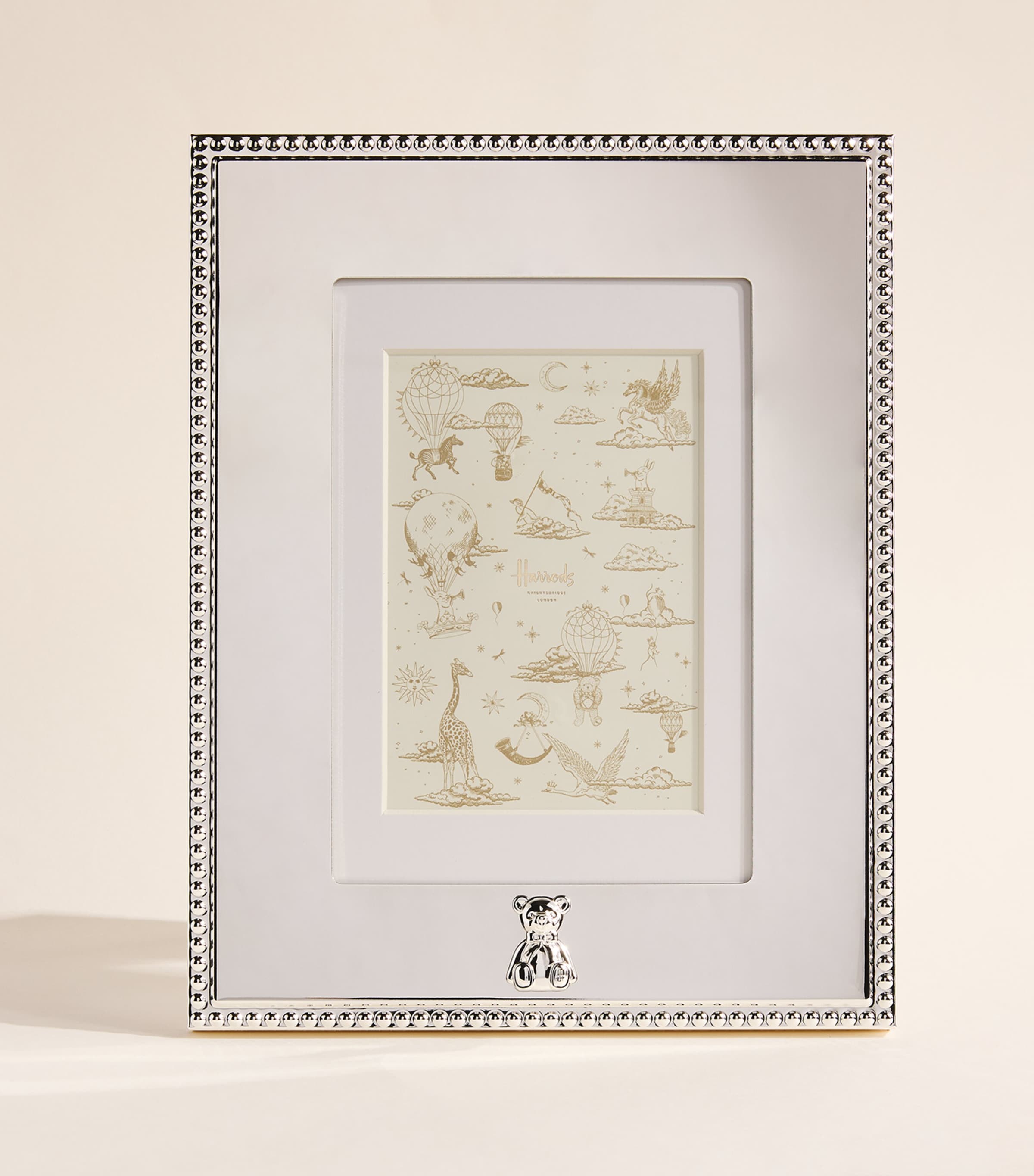 Harrods Christening Photo Frame (5" x 7") Silver