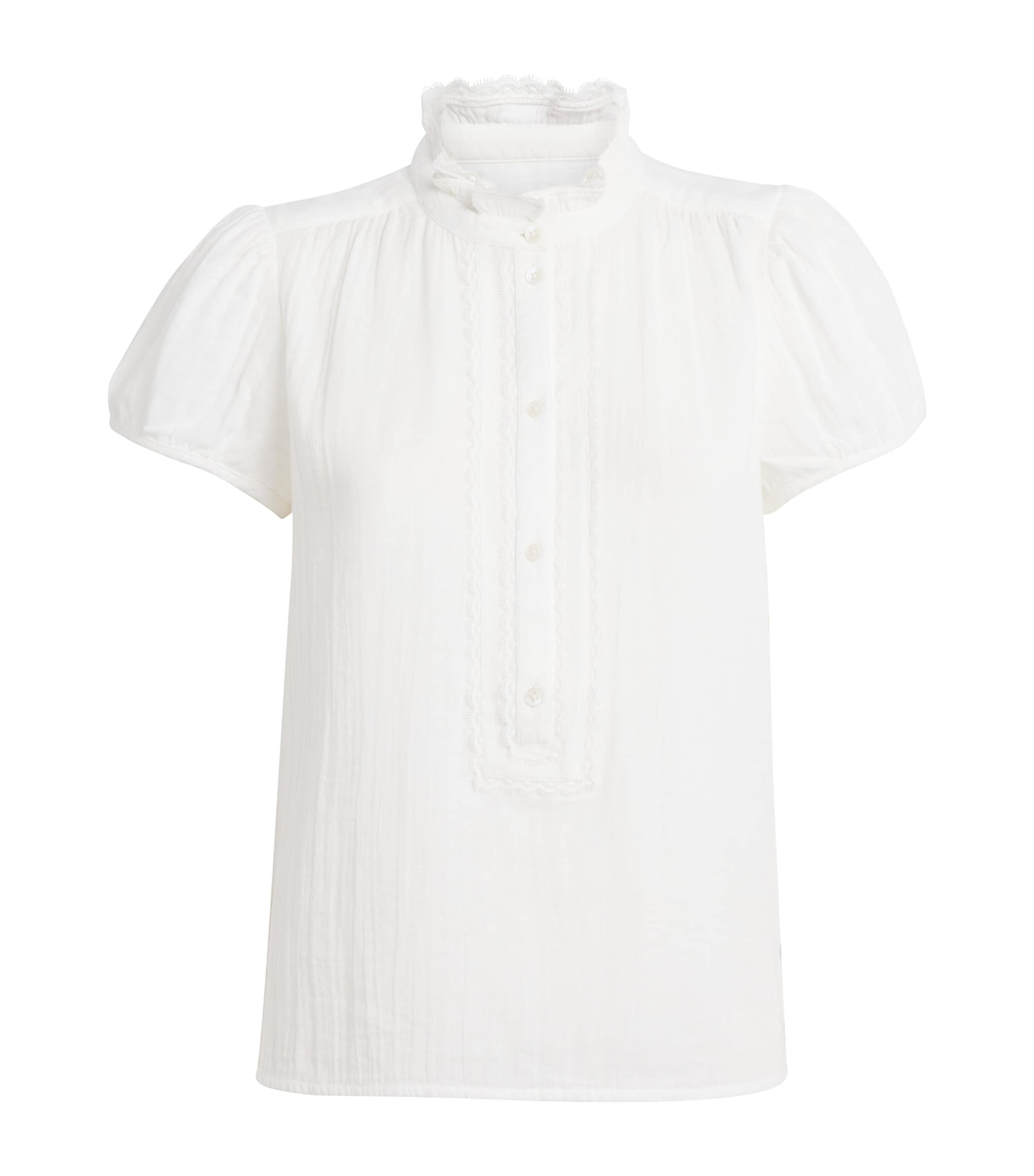 Cotton Cheesecloth Blouse