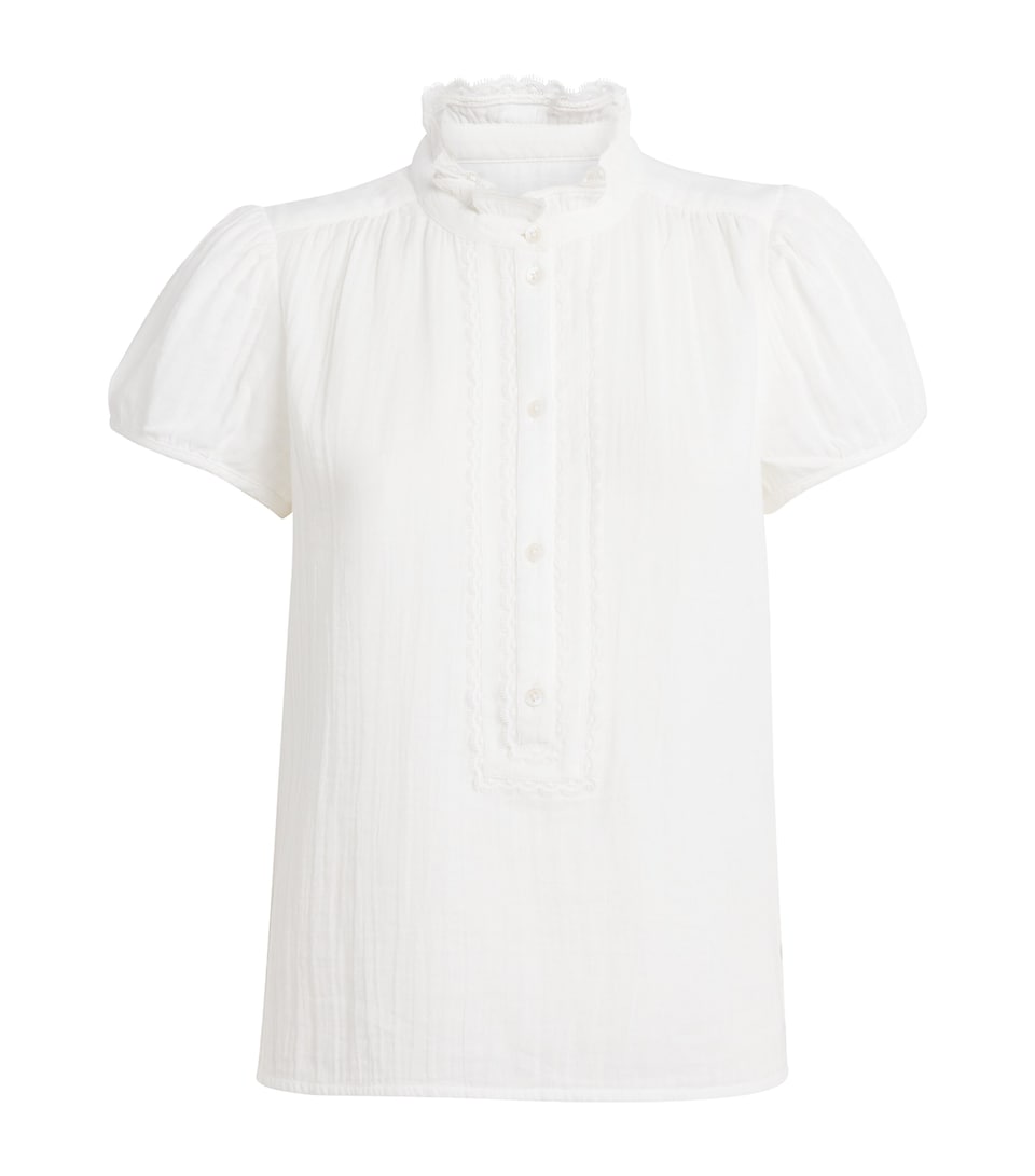 Cotton Cheesecloth Blouse