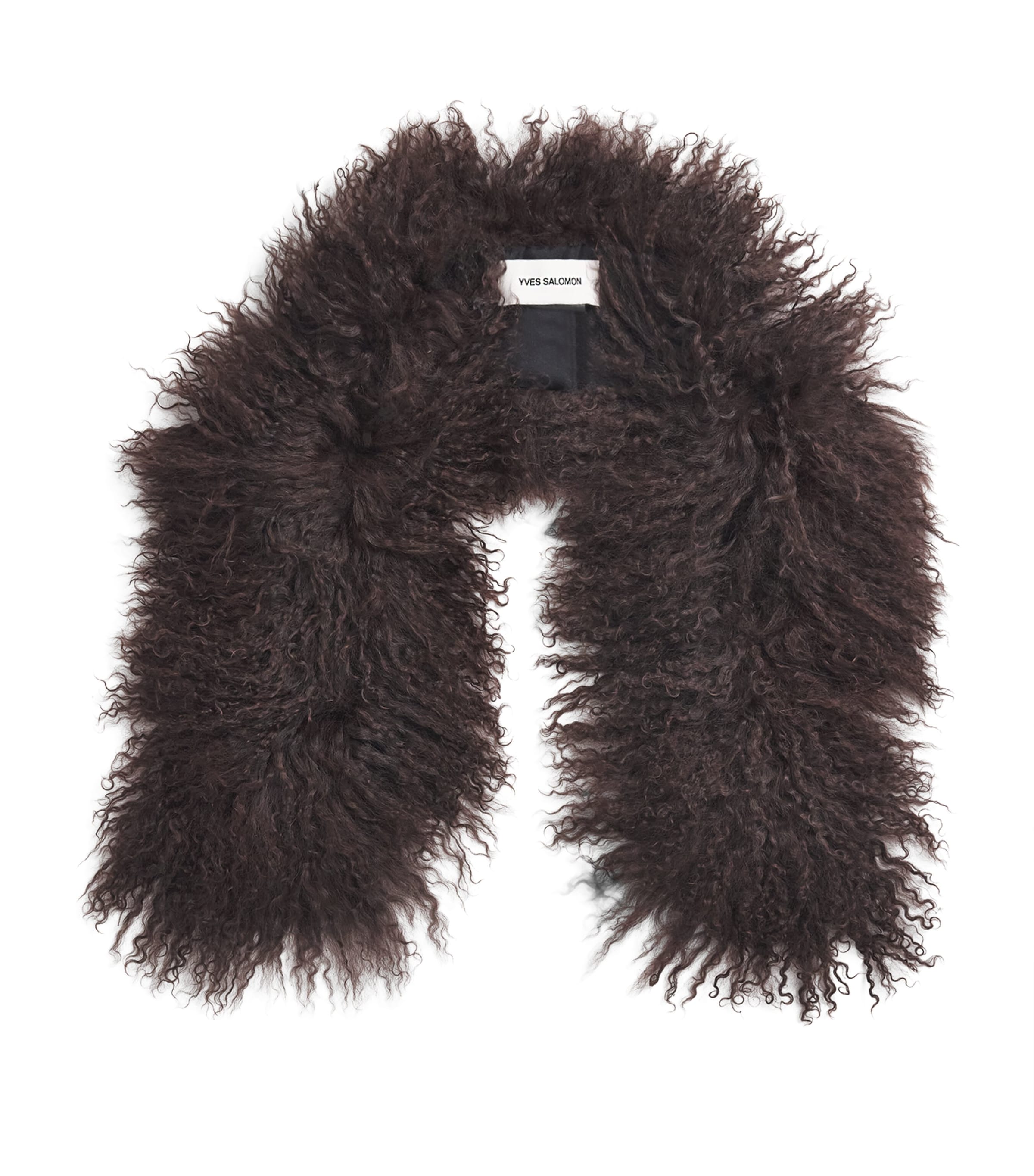 Yves Salomon Lamb Fur Scarf