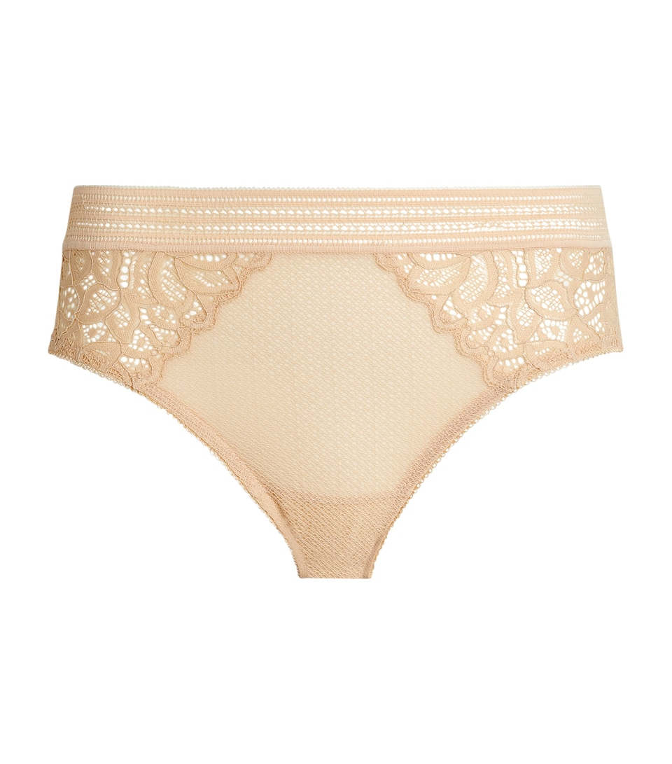 Lace-Trim Raffine Briefs