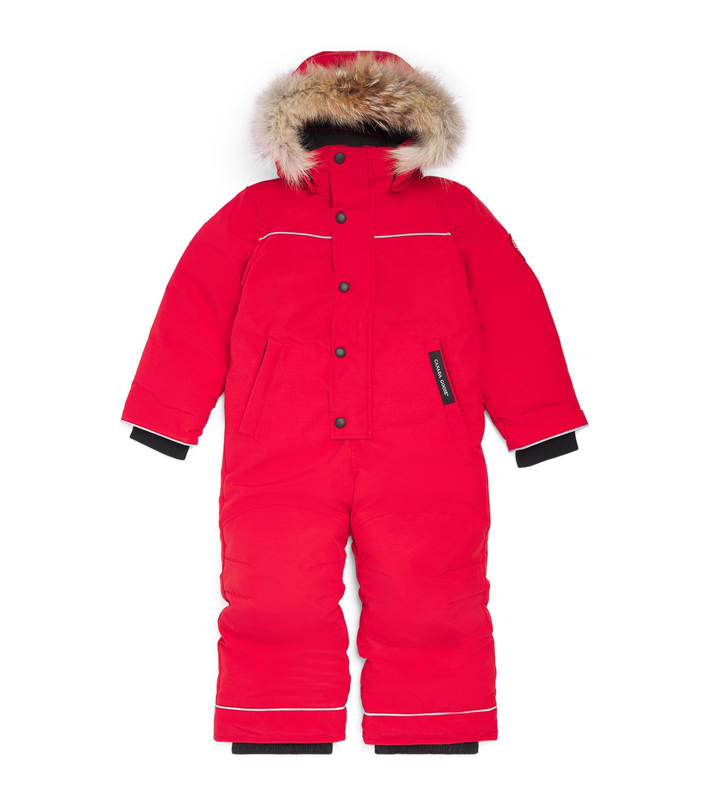 Canada Goose Kids Down Grizzly Snowsuit (2-7 Years) Red