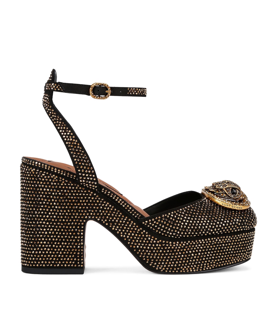 Embellished Chelsea Platform Pumps