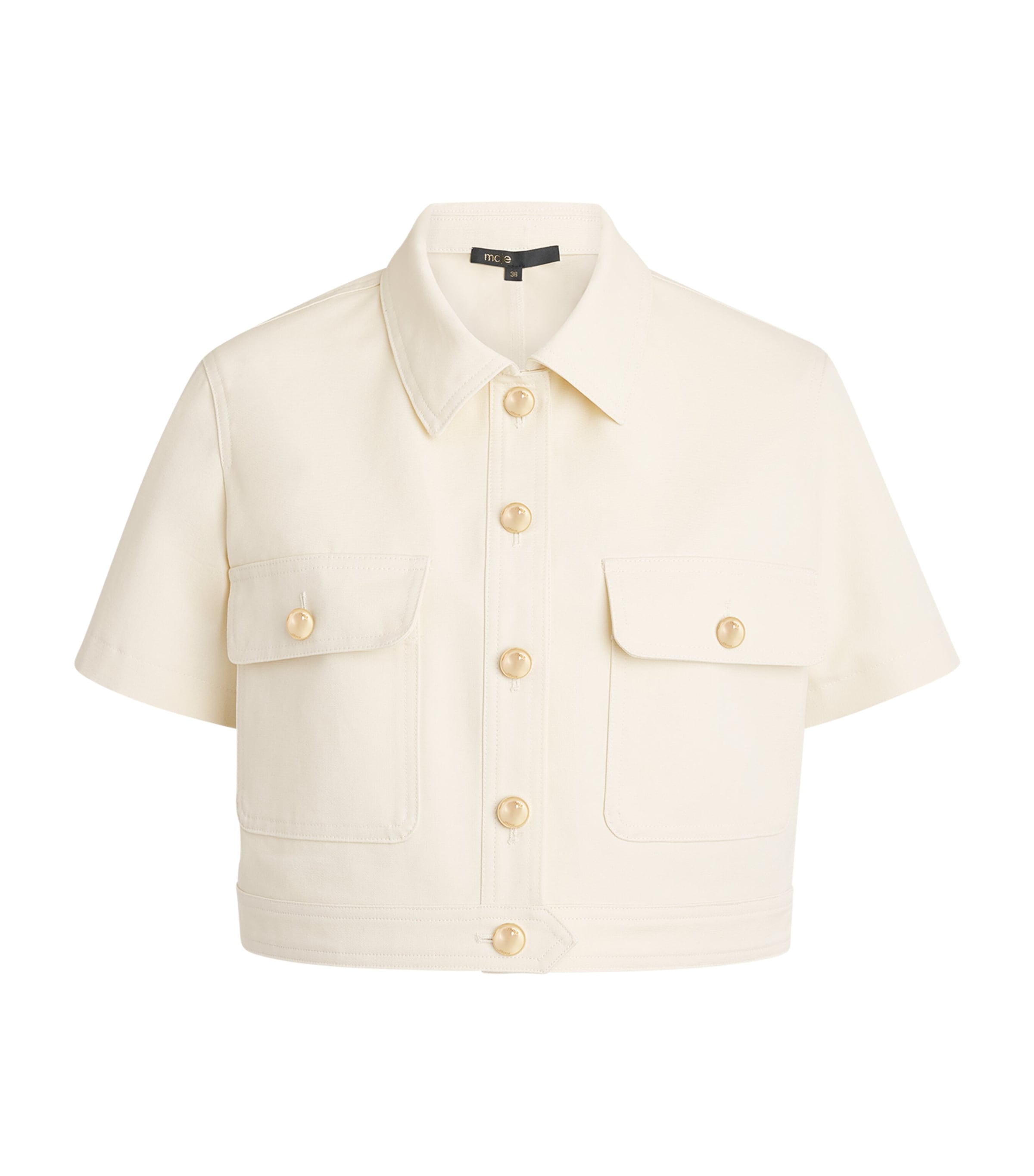 Cotton Cropped Jacket