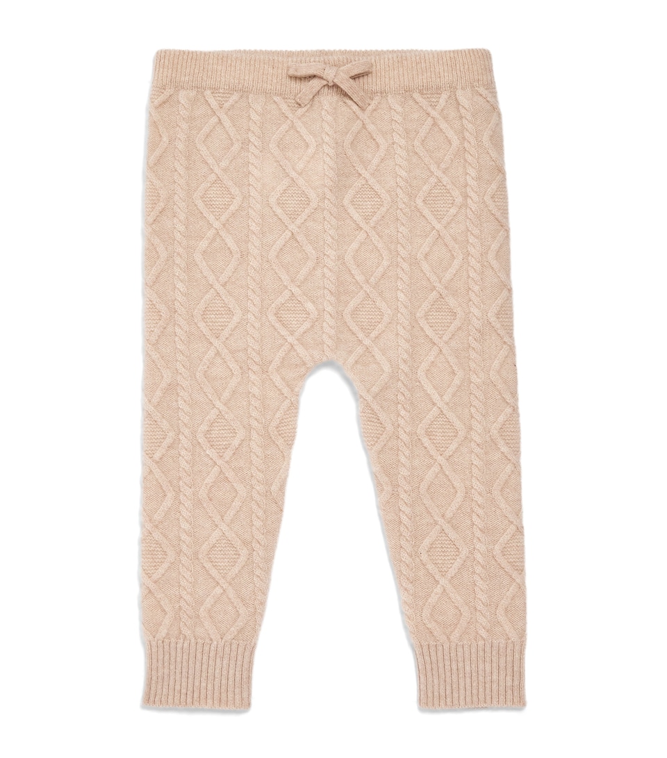 Cashmere Cable-Knit Trousers (0-24 Months)