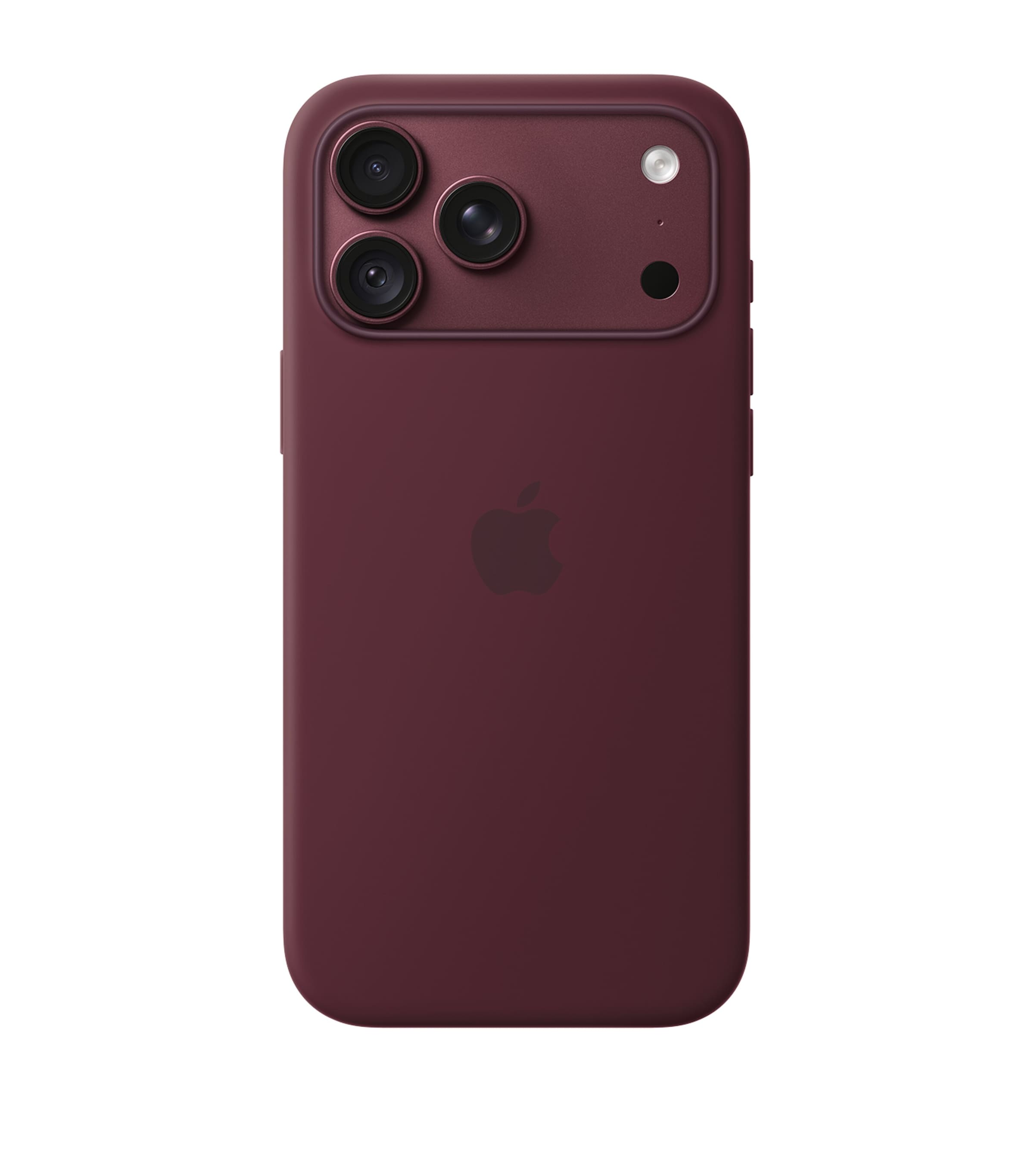 Apple Silicone iPhone 18 Pro Max MagSafe Case Burgundy