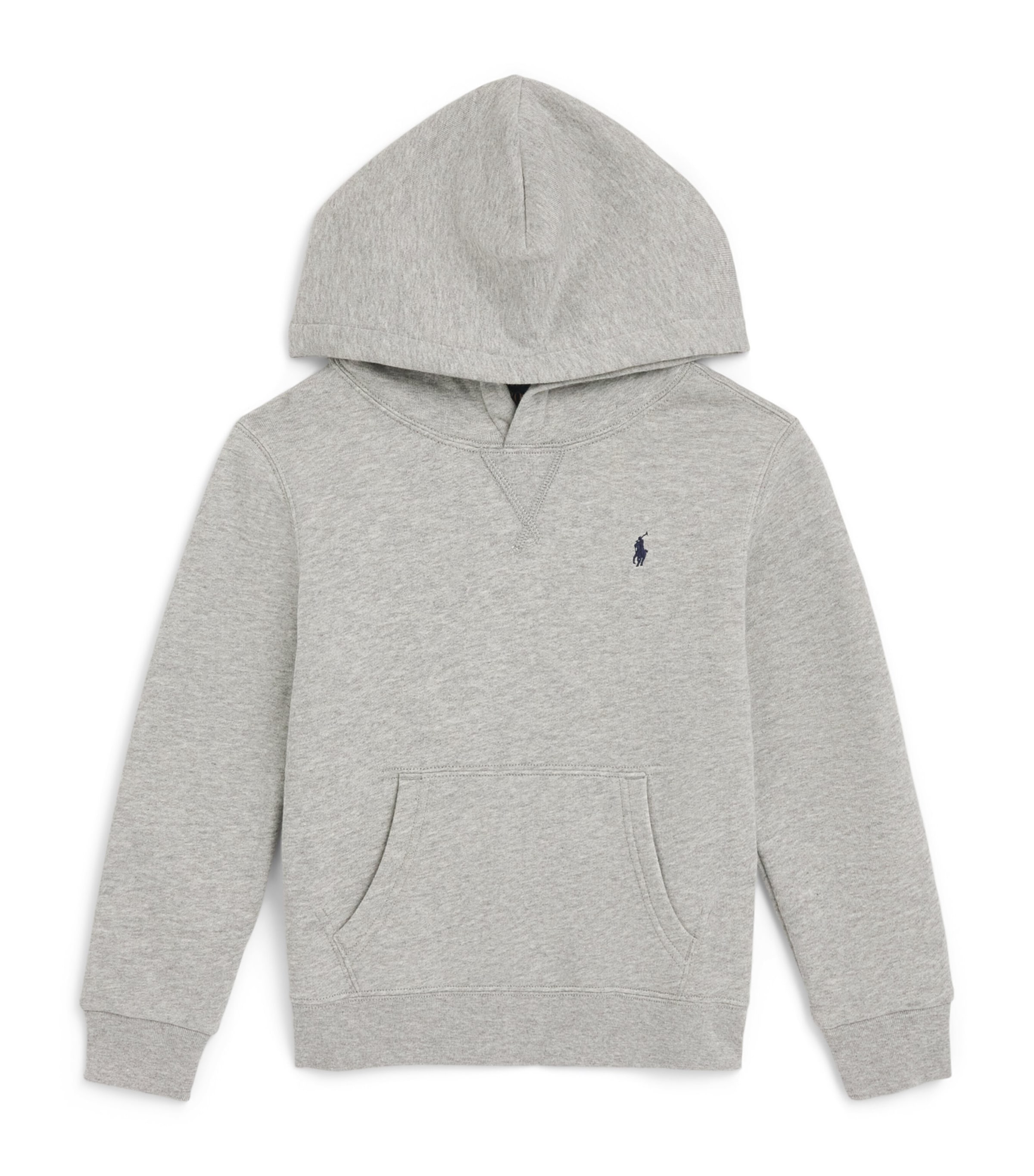 Ralph Lauren Kids Polo Pony Hoodie (4-7 Years) Andover Heather