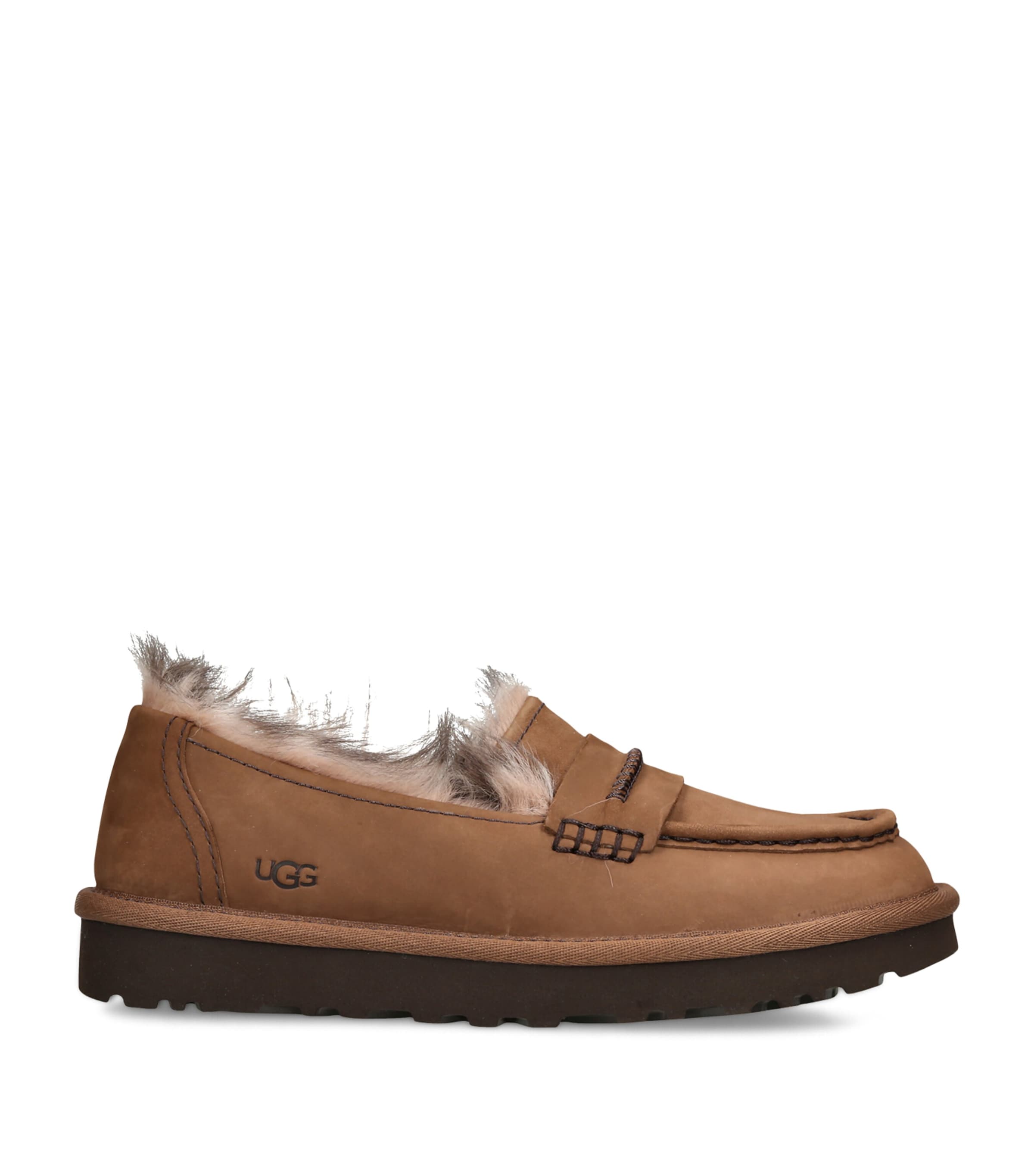 UGG Nubuck Ellis Loafers Brown