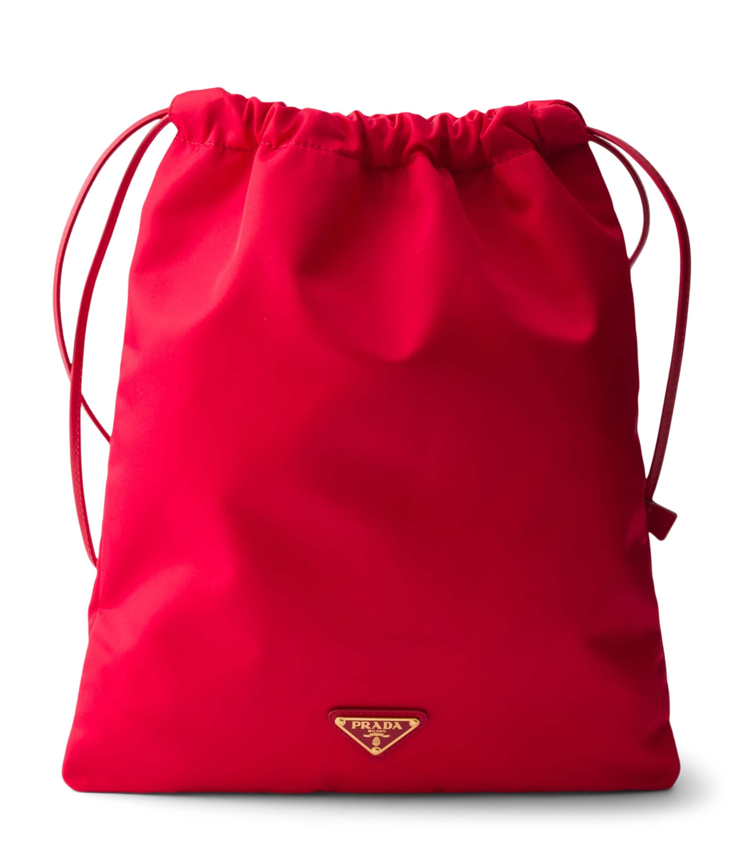 Prada Re-Nylon Wish Pouch Red