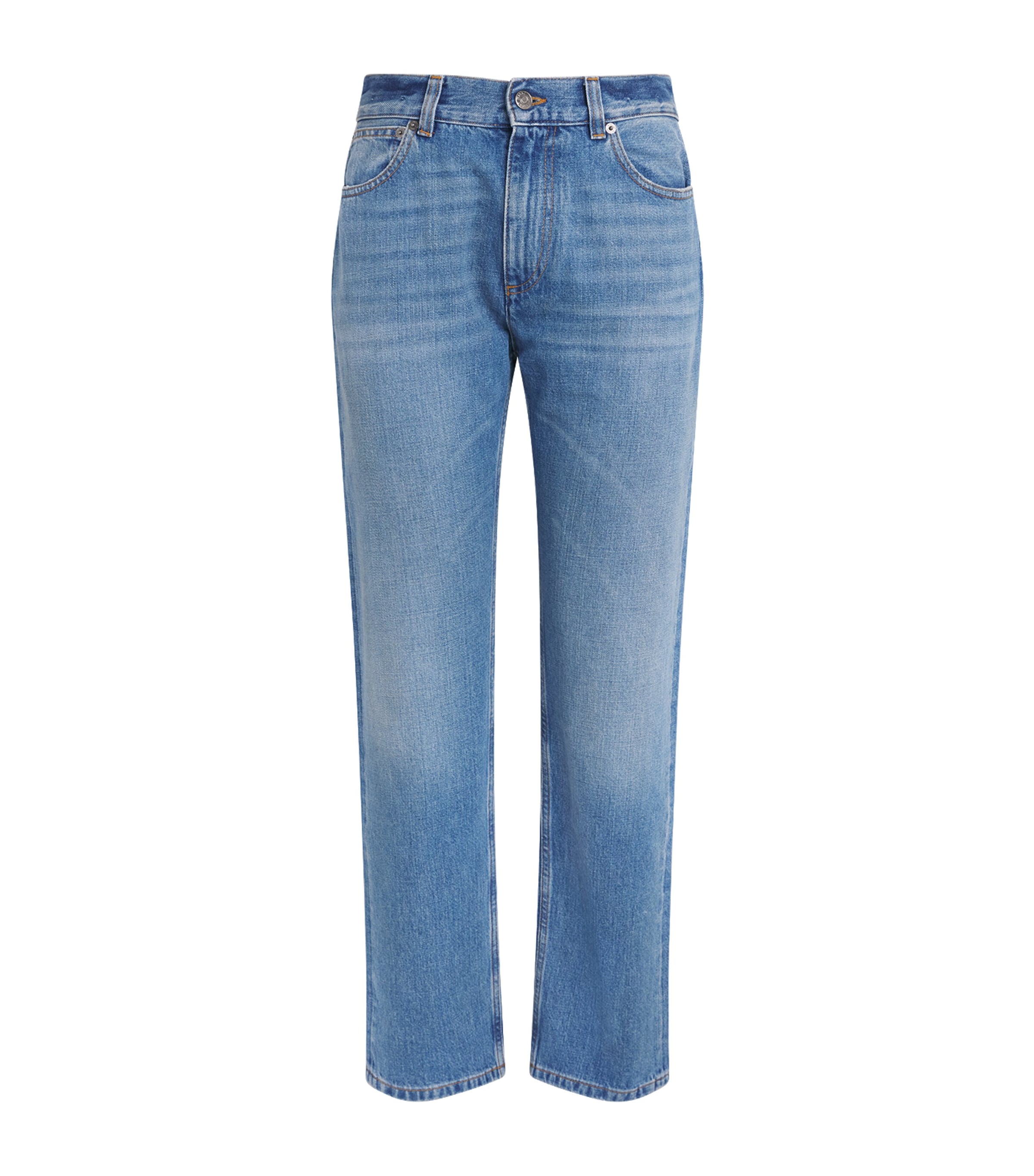 Missoni Womens Straight Jeans Blu Denim Wash